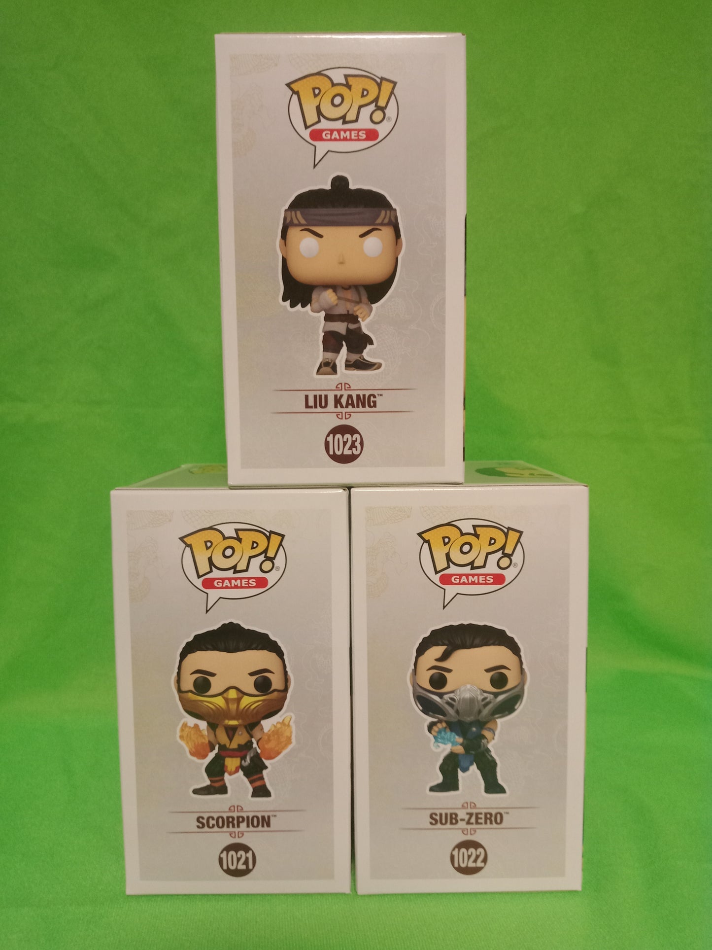 Funko Pop! Mortal Kombat 1 Funko Pop! Set (Sub-Zero, Scorpion, and Liu Kang)