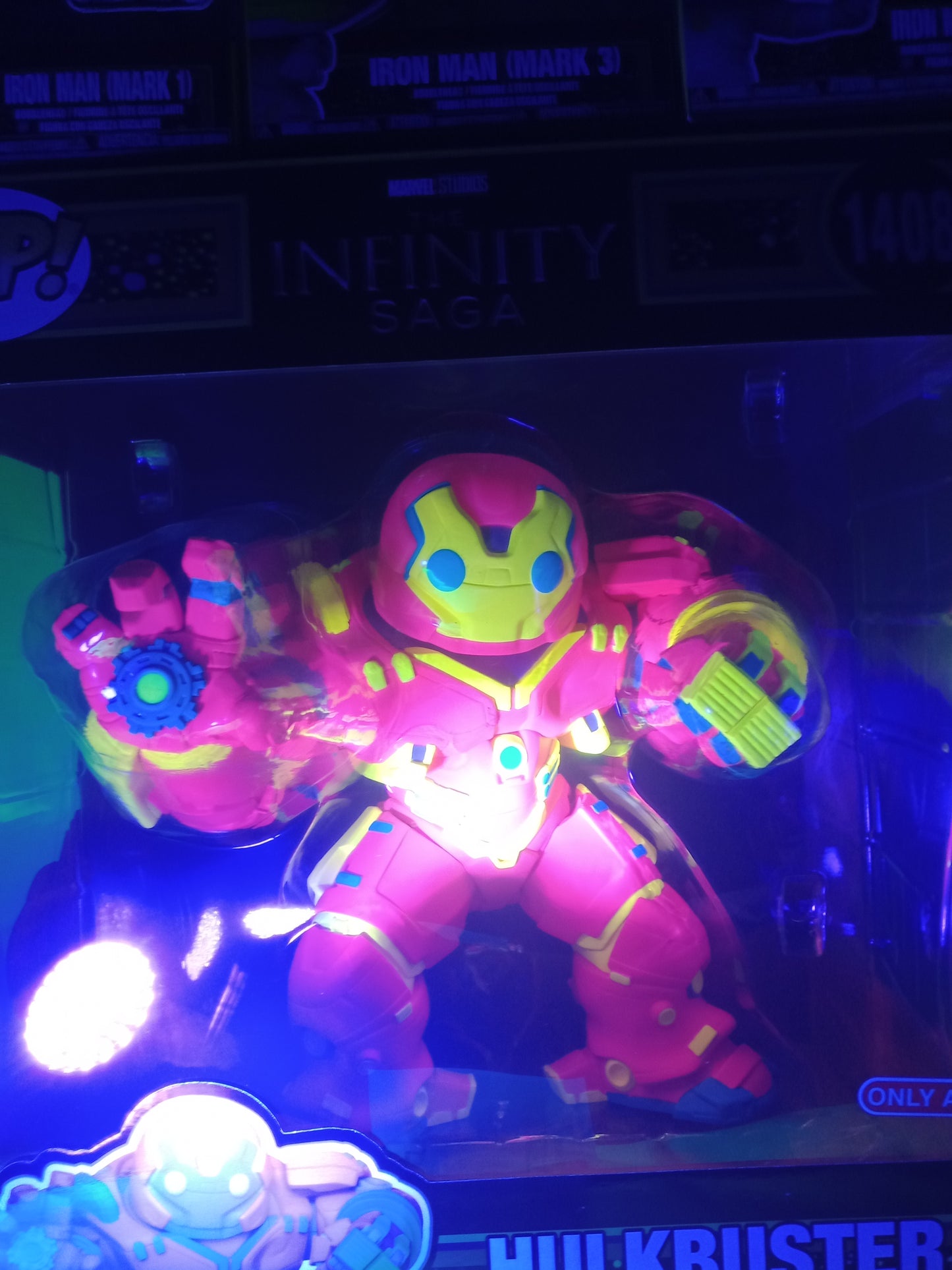 Funko Pop! Marvel Infinity Saga Series (Blacklight) Set