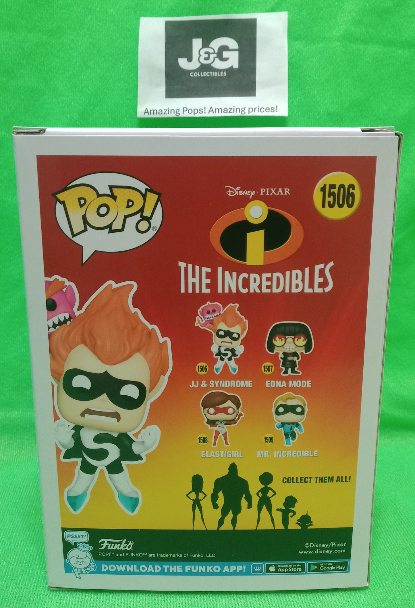 Funko Pop! The Incredibles JJ and Syndrome