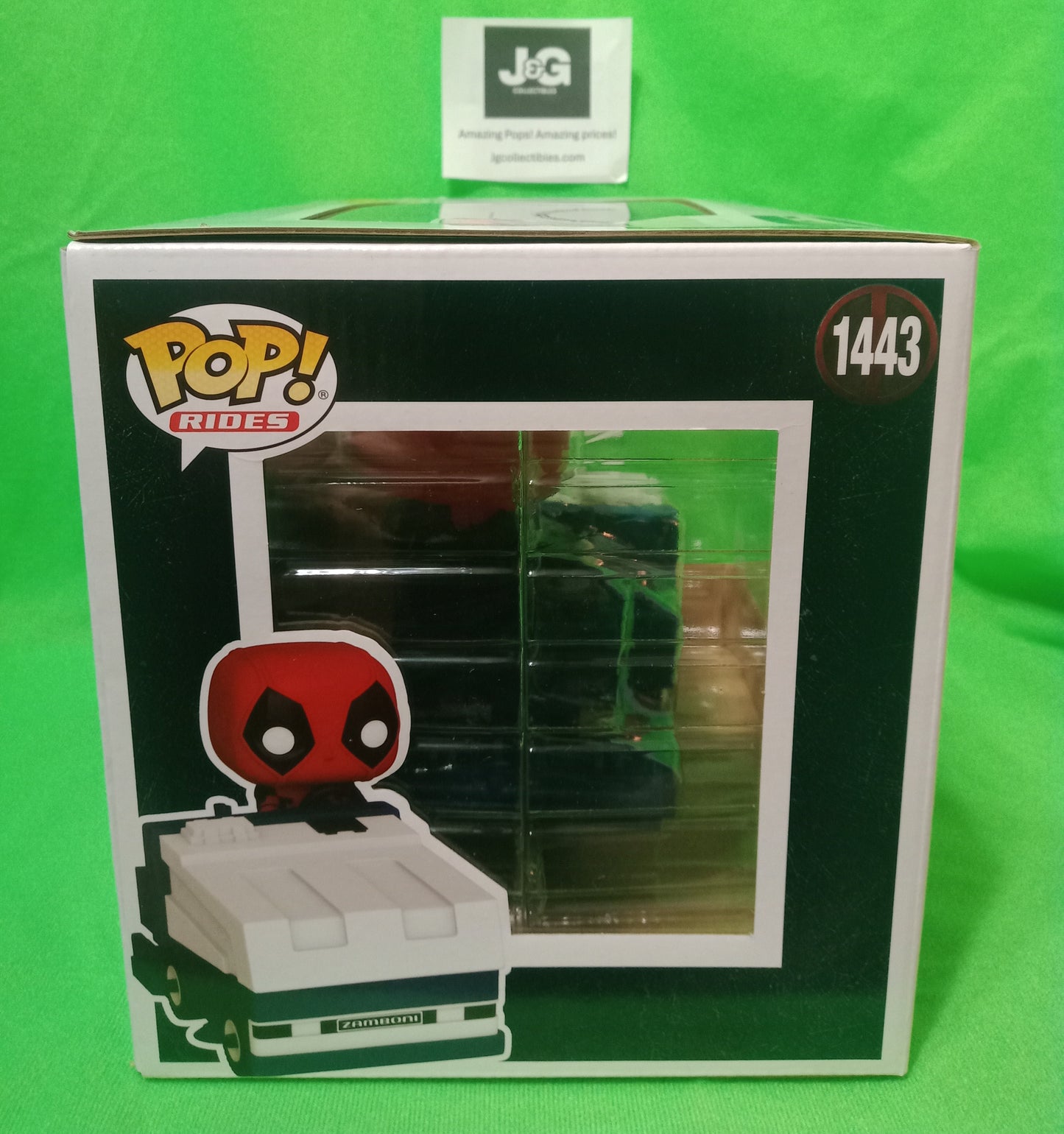 Funko Pop! Marvel Deadpool on Zamboni NYCC Machine Exclusive