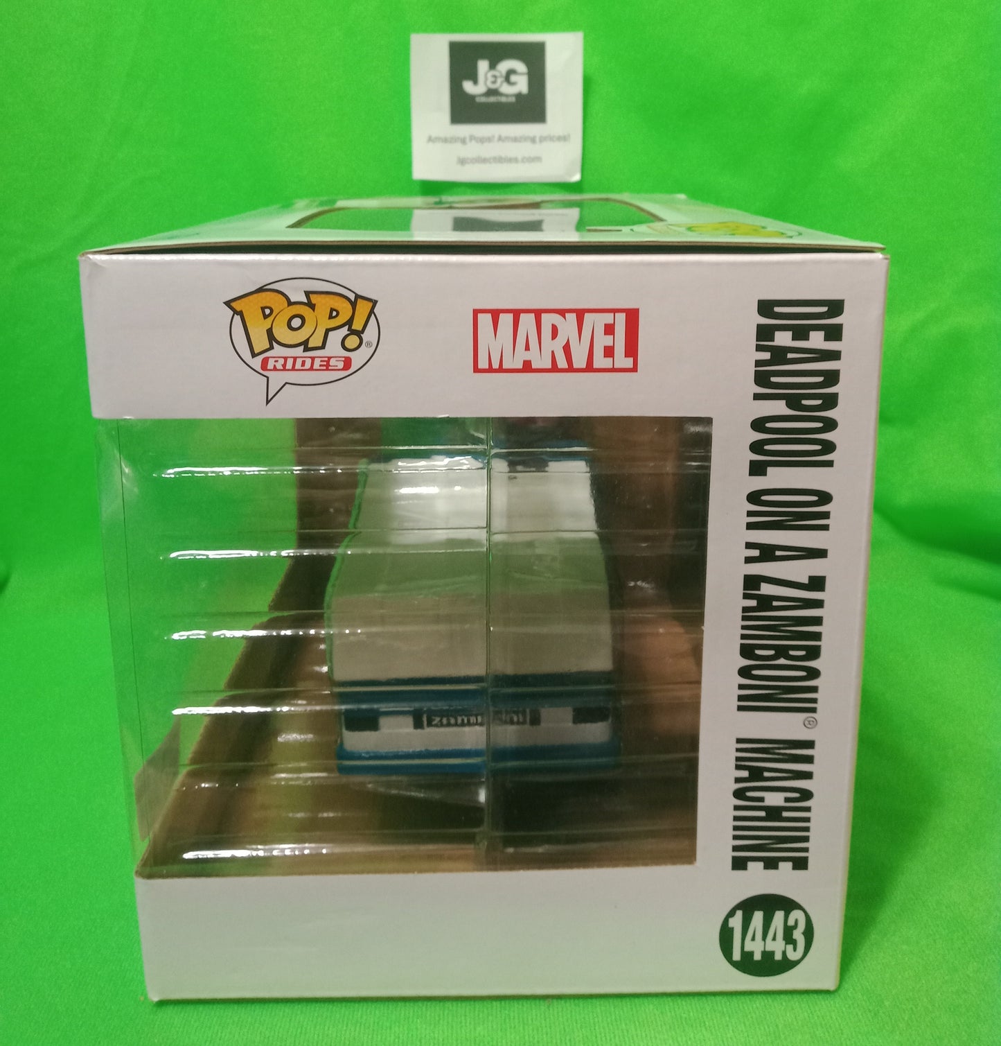 Funko Pop! Marvel Deadpool on Zamboni NYCC Machine Exclusive