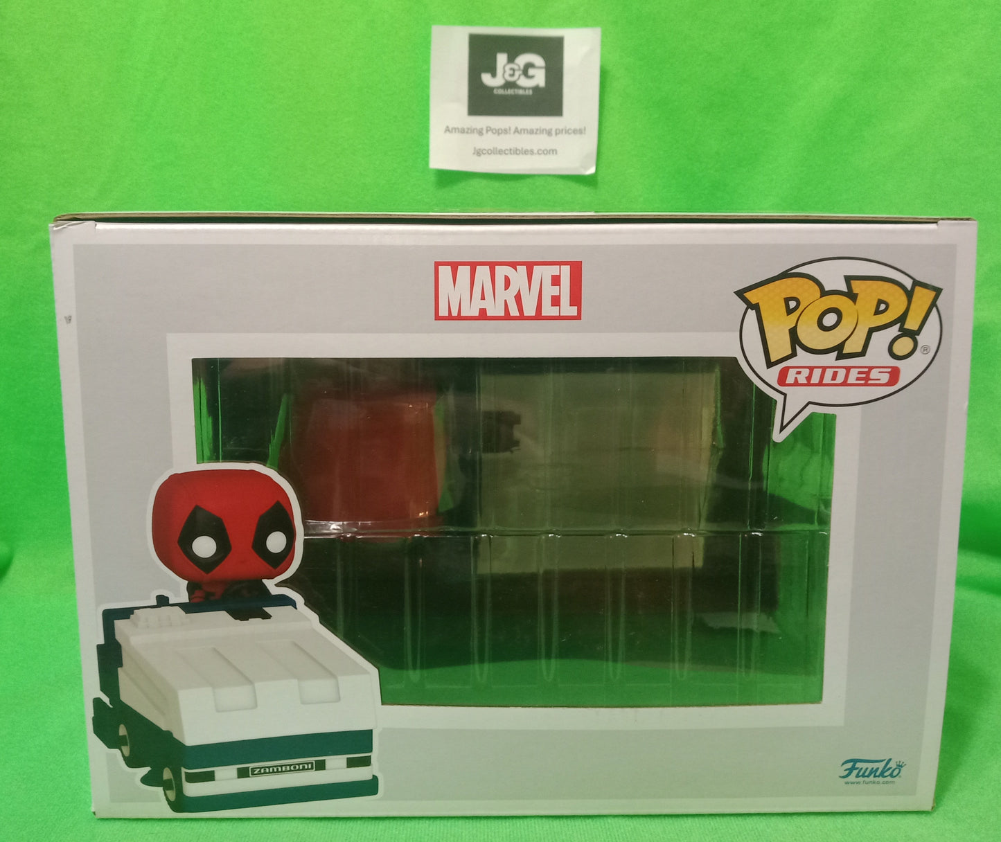 Funko Pop! Marvel Deadpool on Zamboni NYCC Machine Exclusive