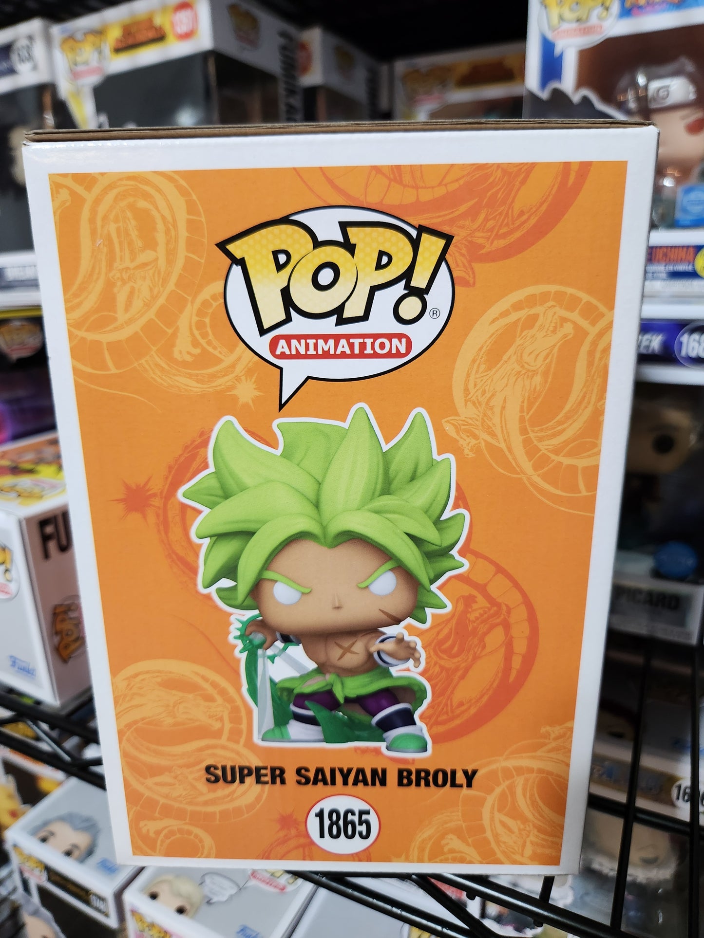 Funko Pop! Super 6 in Dragon Ball Super Saiyan Broly