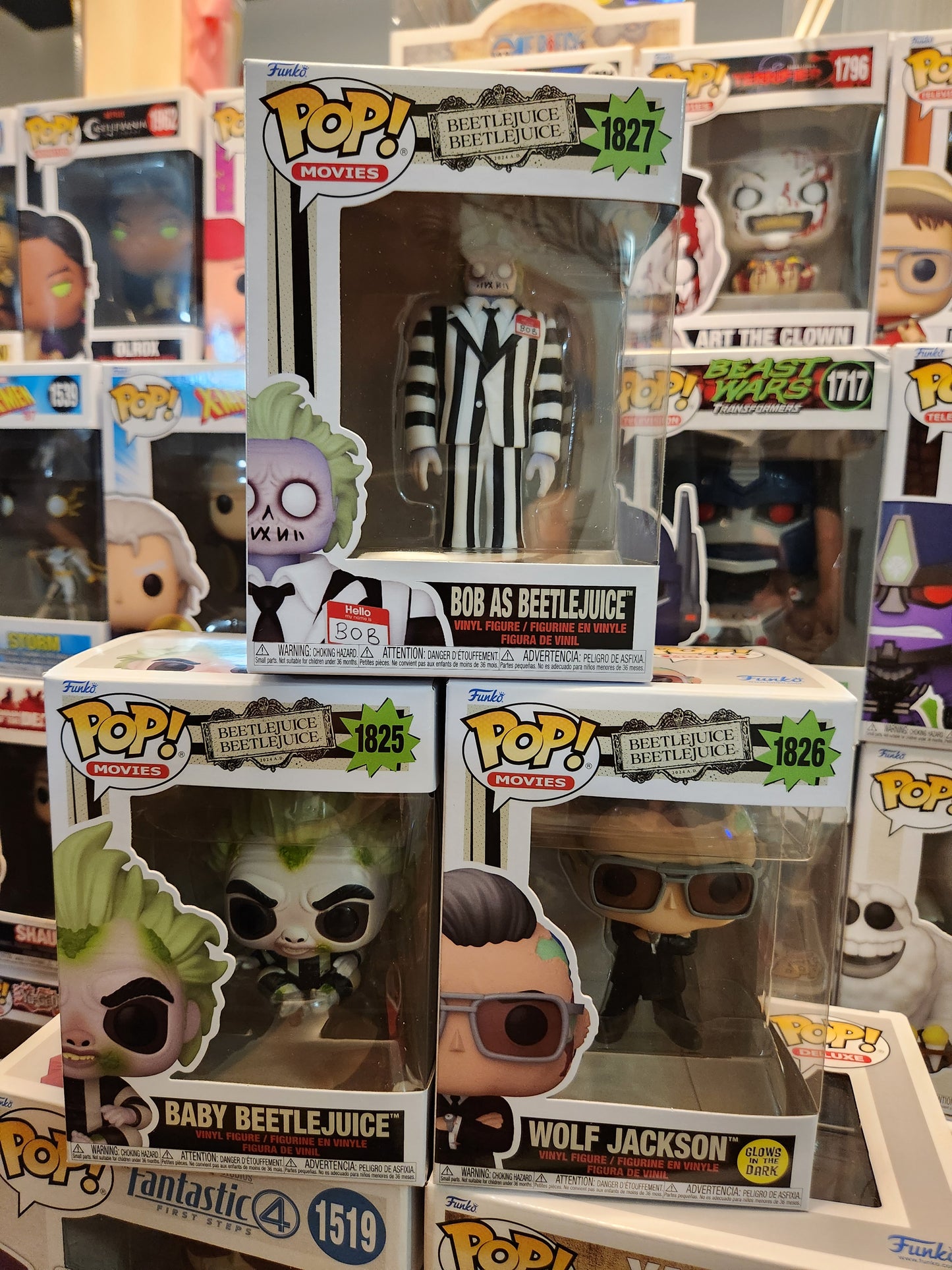 Funko Pop! Beetlejuice 2 Set Of 3 Pops