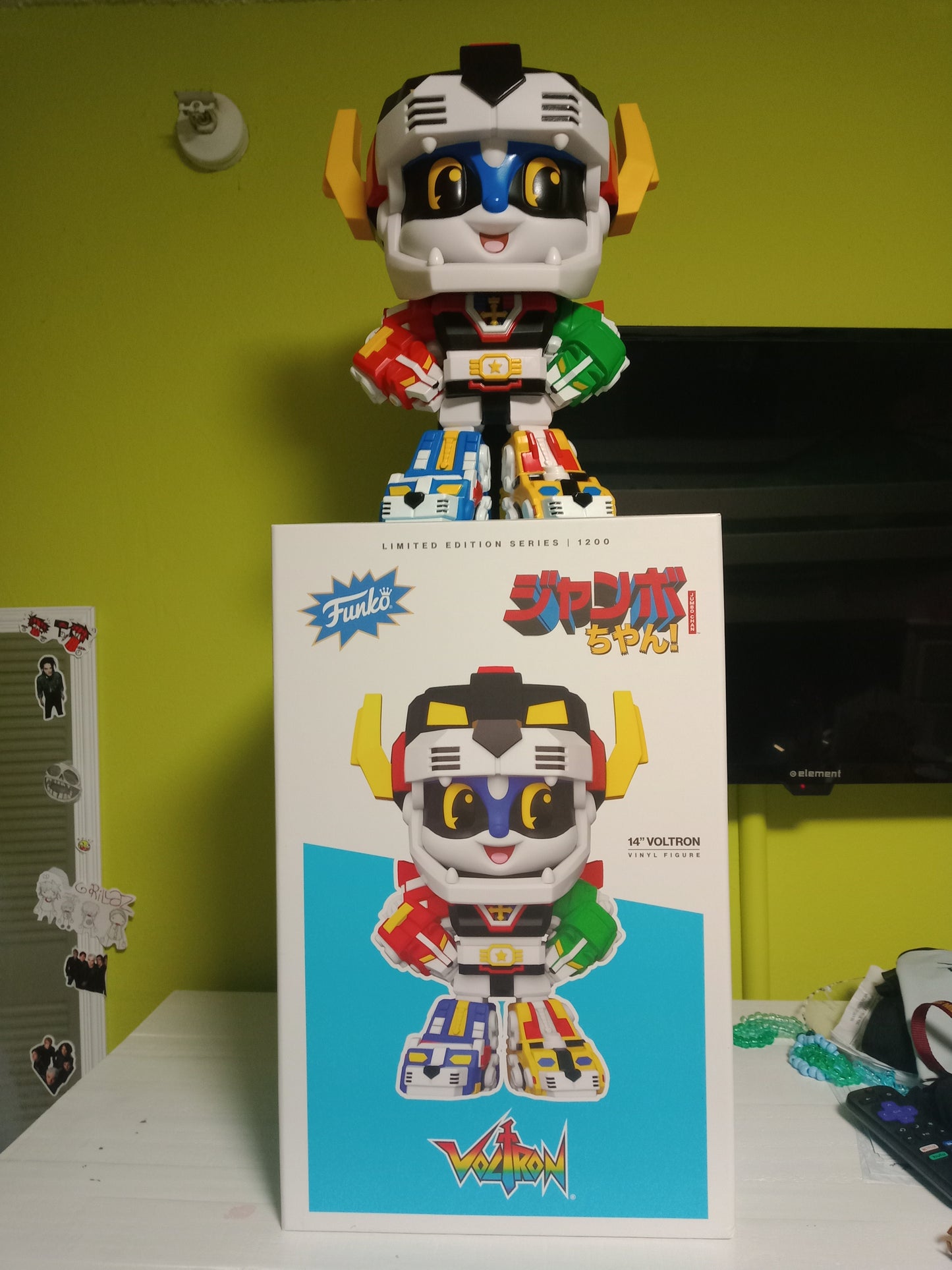 Funko Pop! Jumbo Chan Voltron! 14'' Vinyl Limited Edition 1 OF 1200 Made