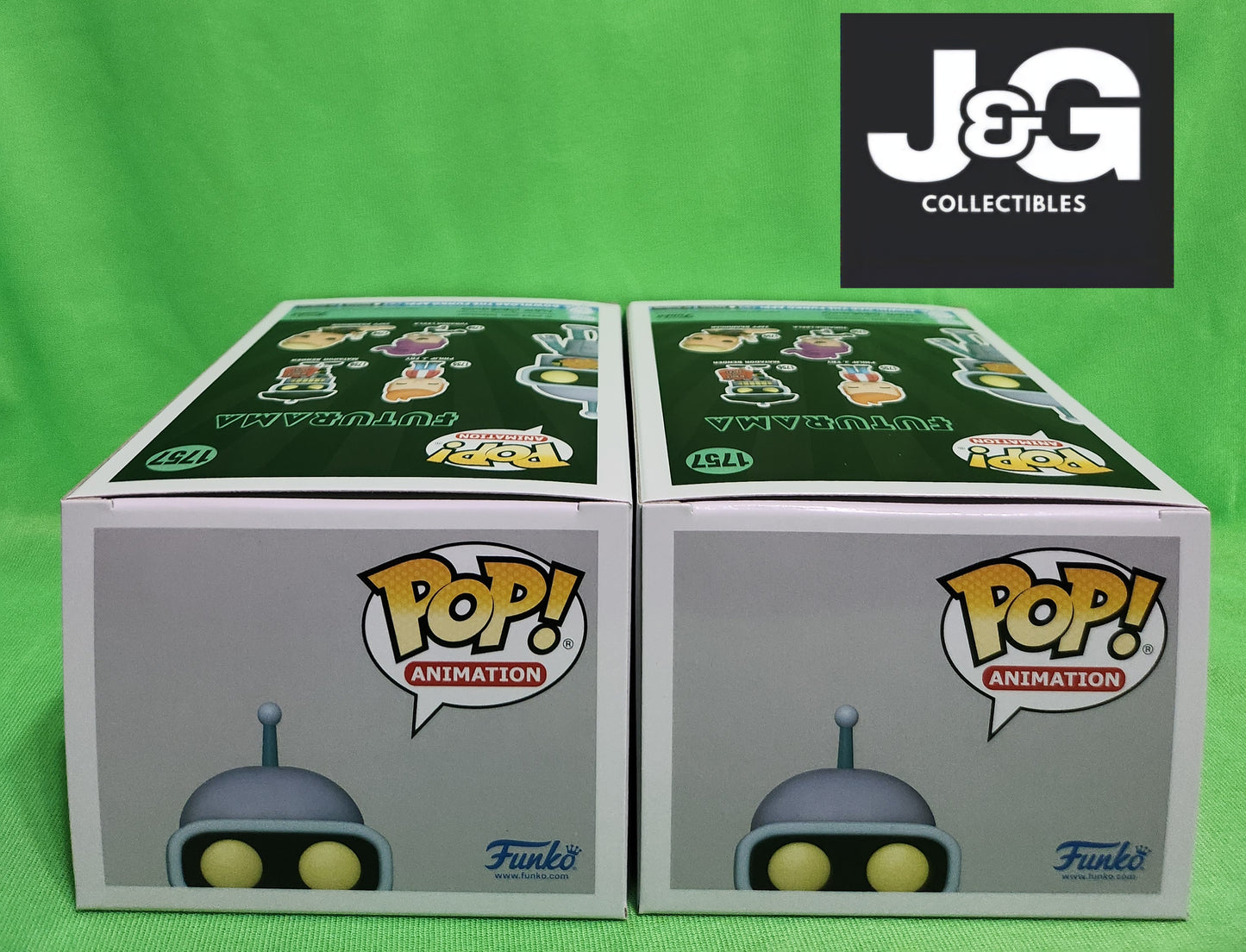 Funko Pop! Futurama Bender Chase And Common Set