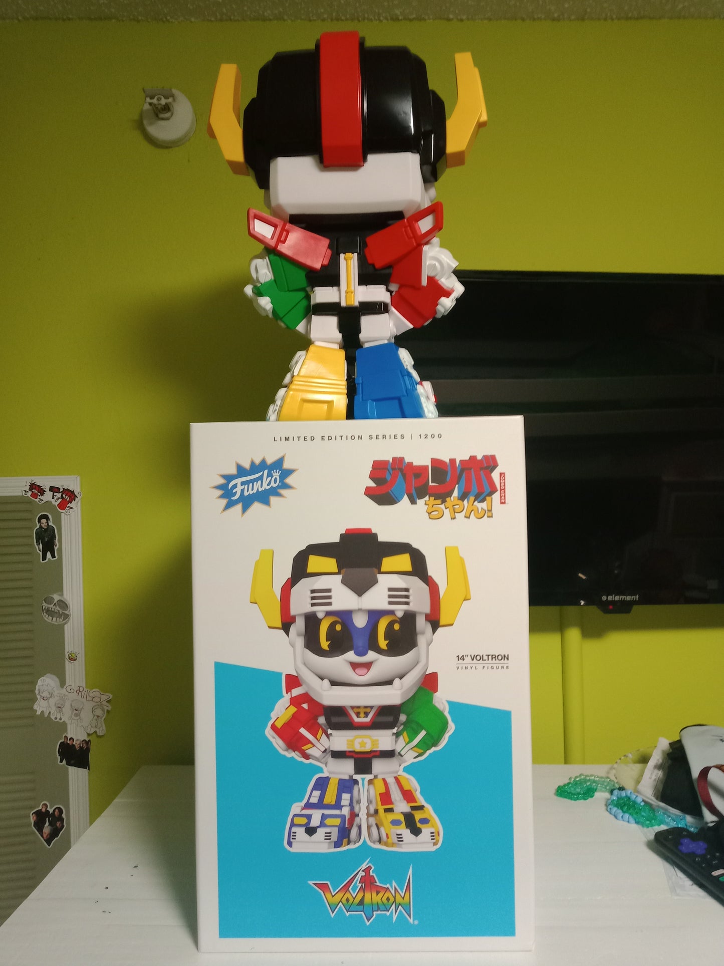 Funko Pop! Jumbo Chan Voltron! 14'' Vinyl Limited Edition 1 OF 1200 Made