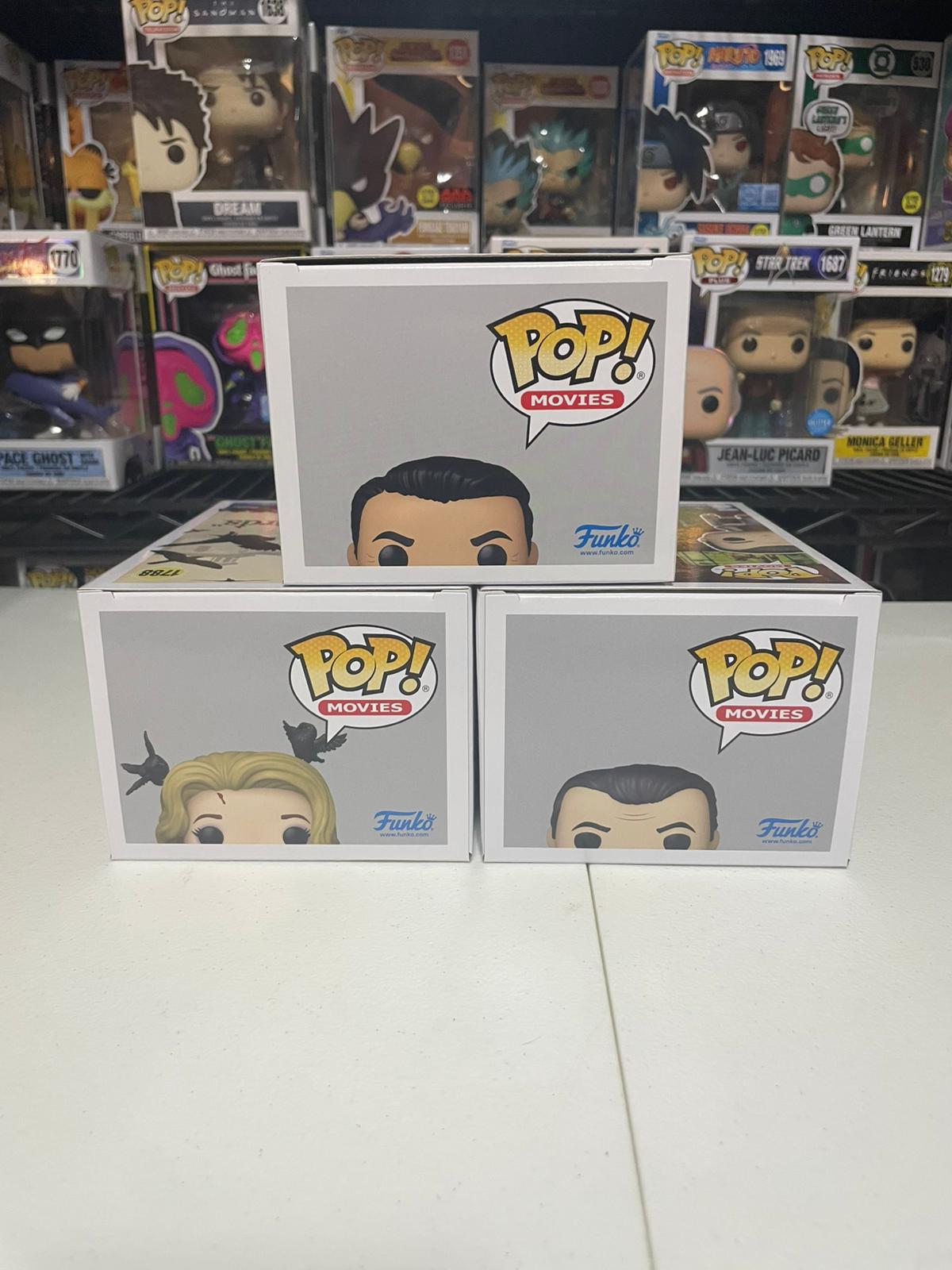 Funko Pop! Alfred Hitchcock Movies Funko Set Of 3 Pops