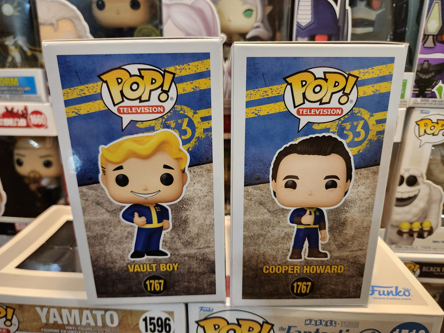 Funko Pop! Fallout Vault Boy Common And Cooper Howard Chase Bundle