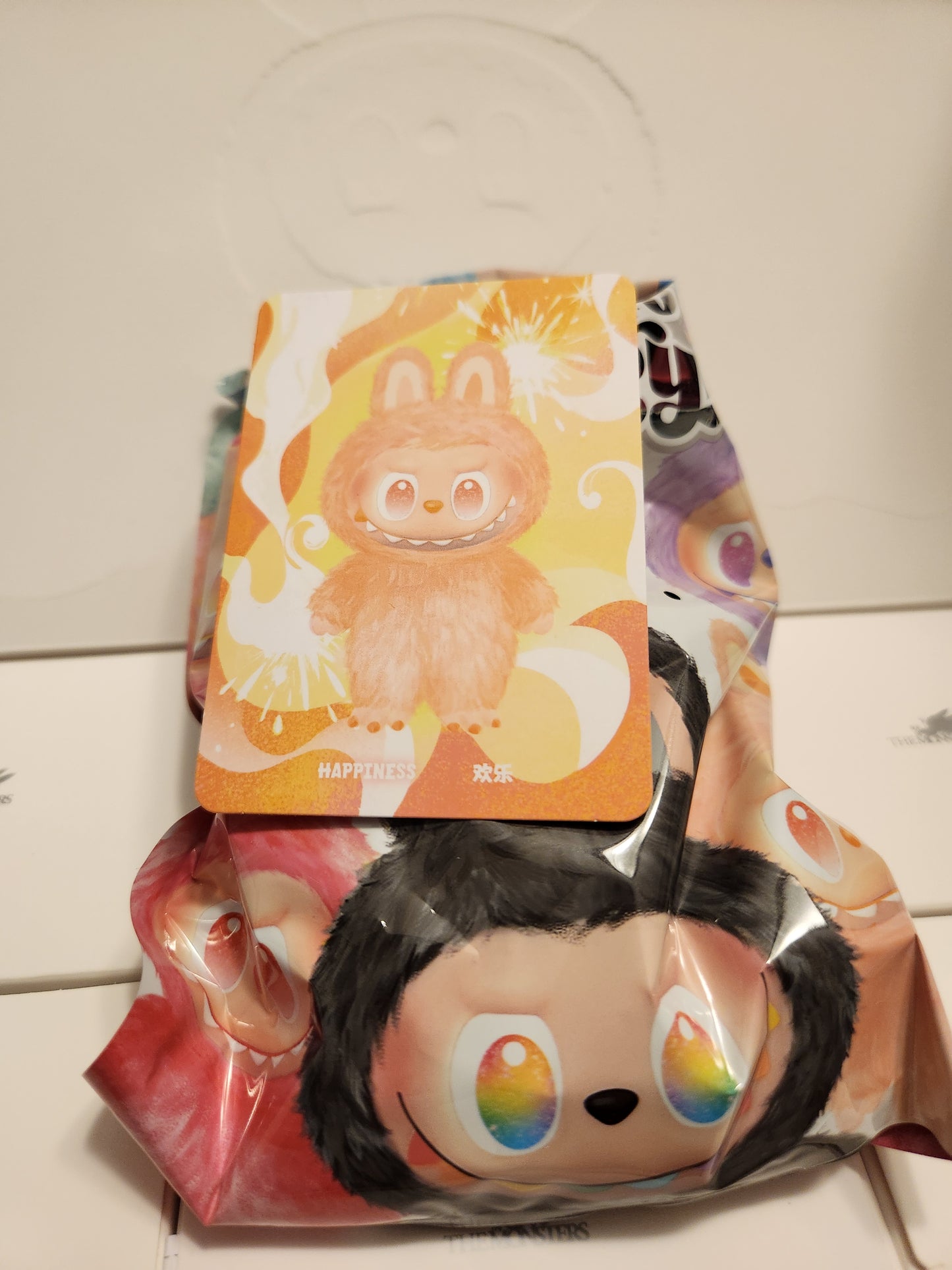 Pop Mart The Monsters Big Into Energy Vinyl Face Plush Keychain (1 Random box)