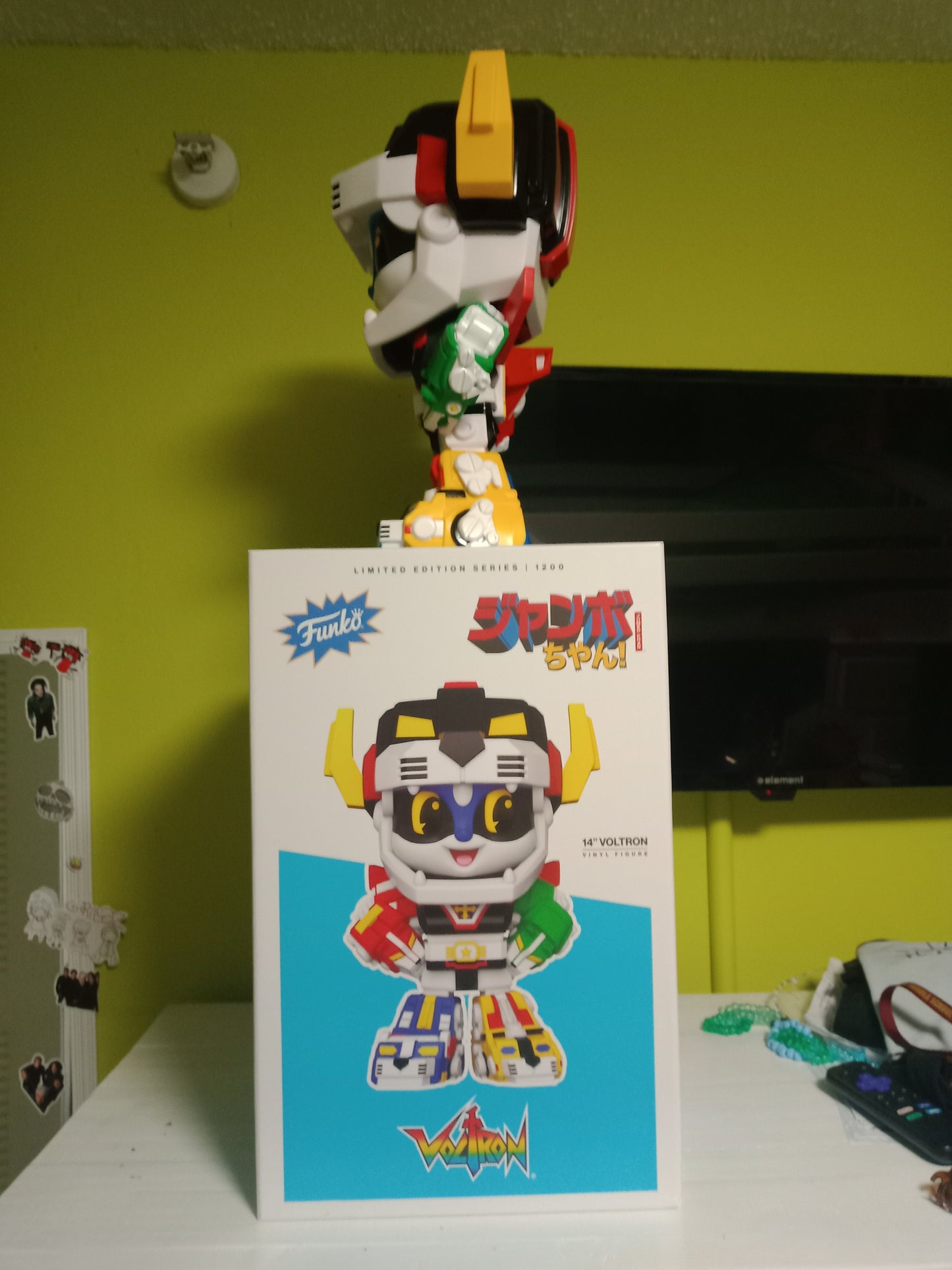 Funko Pop! Jumbo Chan Voltron! 14'' Vinyl Limited Edition 1 OF 1200 Made