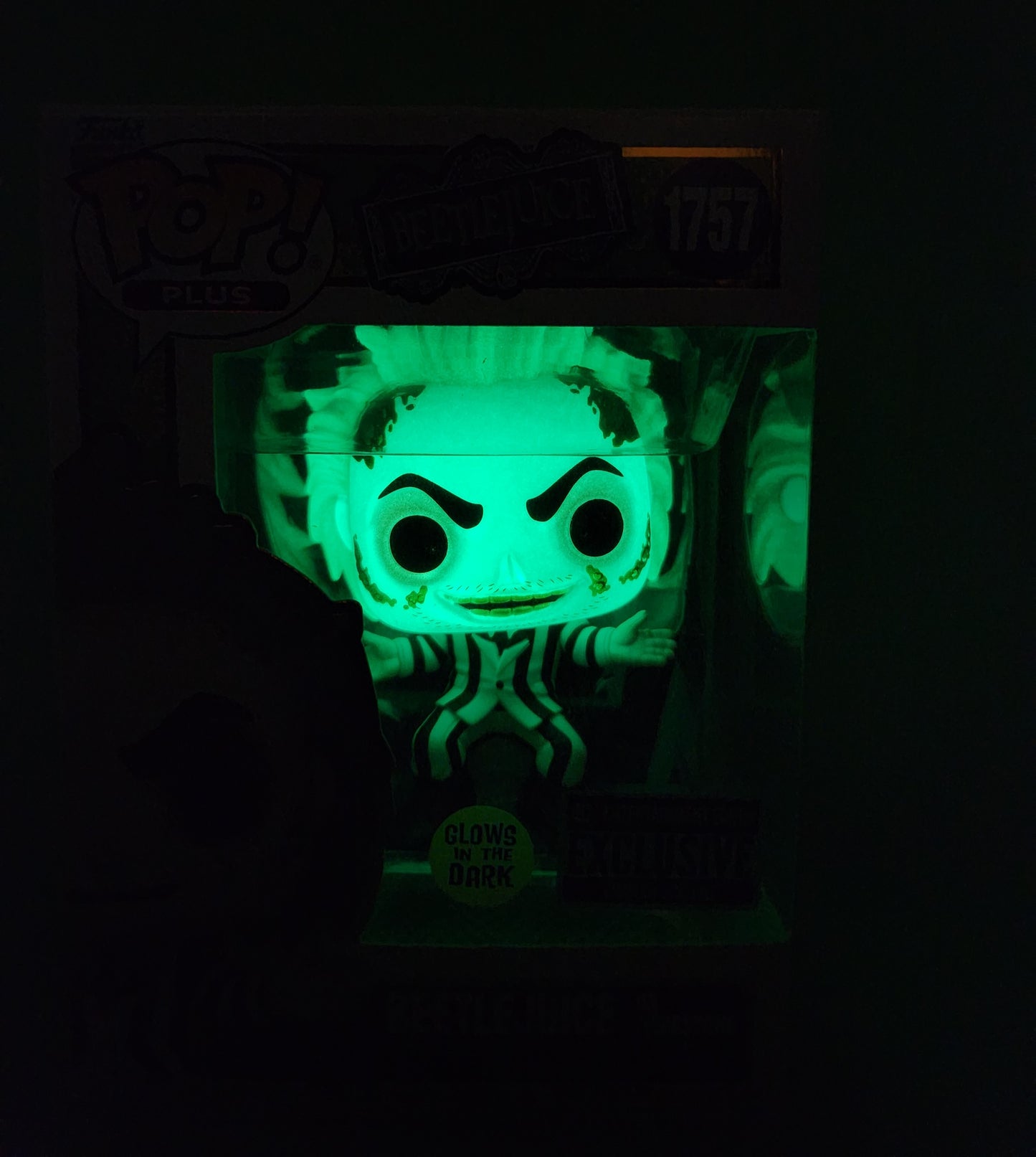 Funko Pop! Plus Beetlejuice Beetlejuice on Tombstone Glow Exclusive