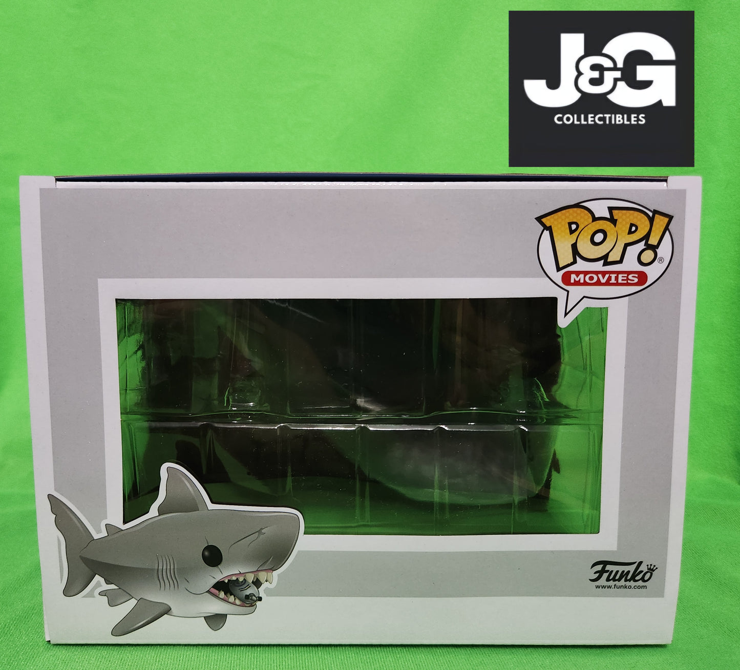 Funko Pop! Super 6 inch Jaws Great White Shark with Diving Tank
