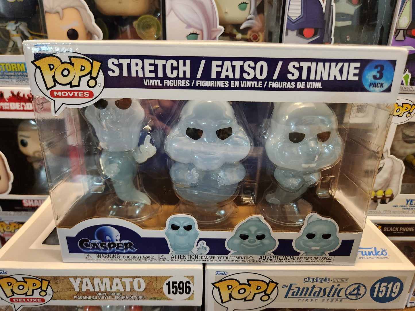 Funko Pop! Casper 30th Anniversary Casper 3 Pack Stretch Fatso Stinkie