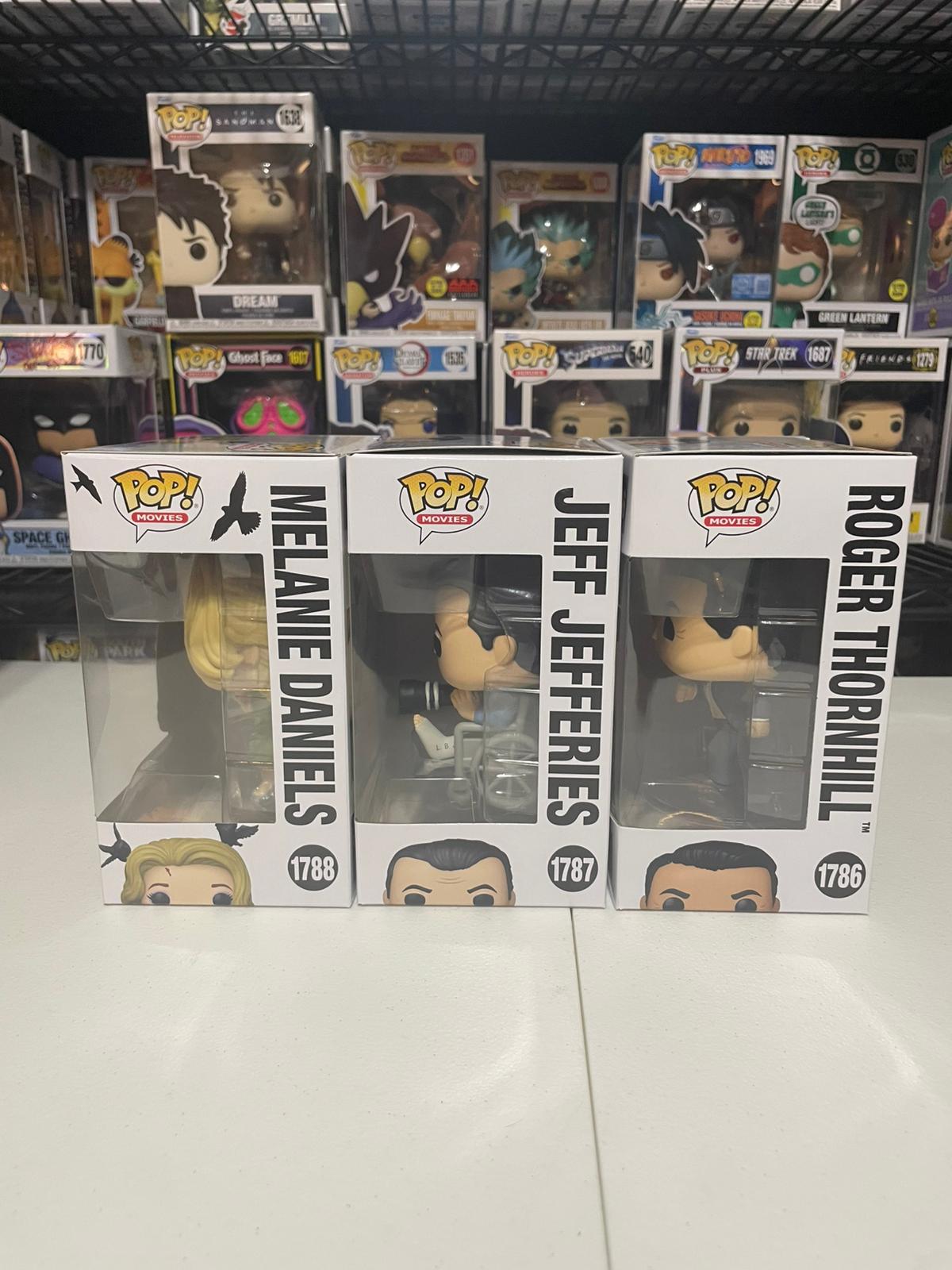 Funko Pop! Alfred Hitchcock Movies Funko Set Of 3 Pops