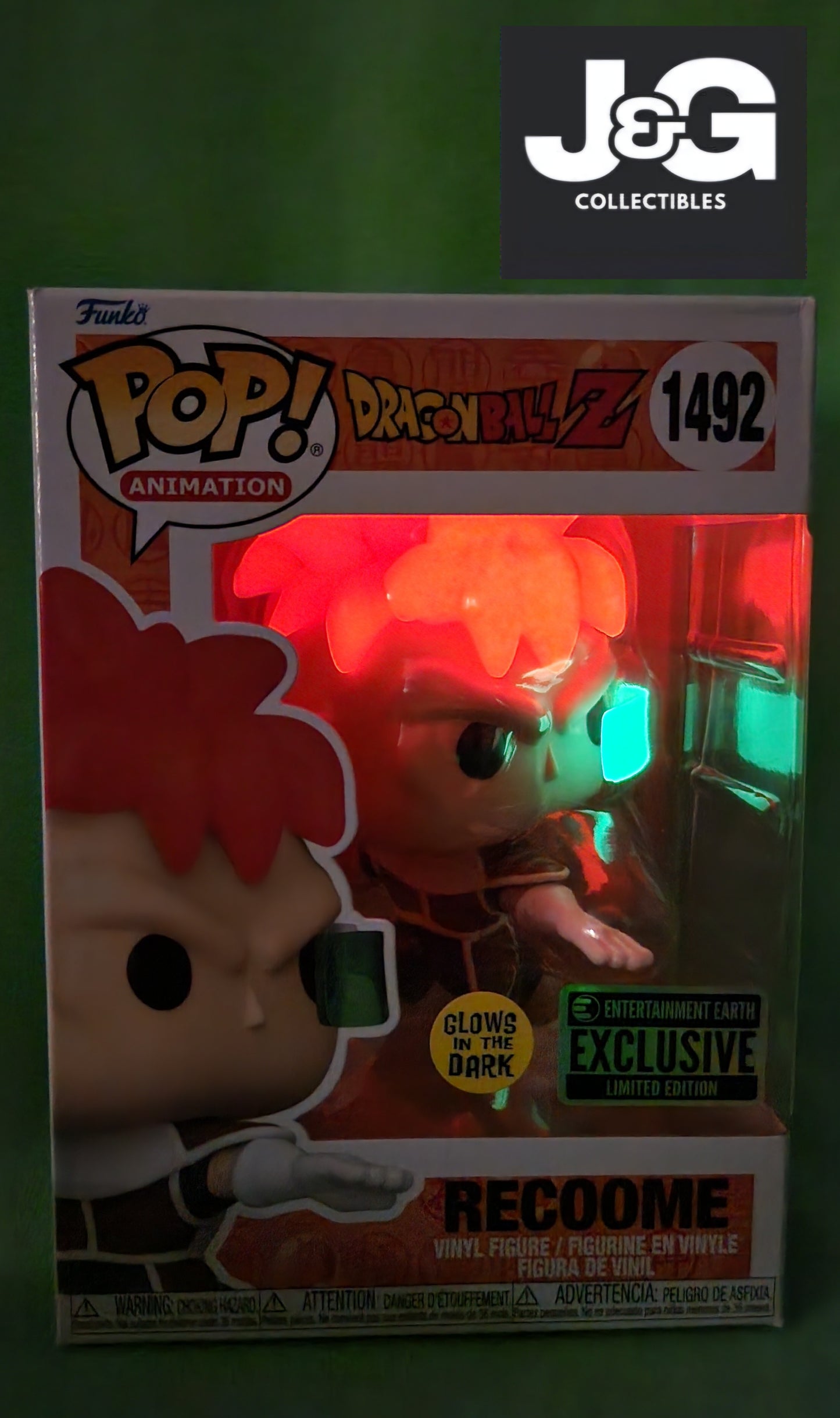 Funko Pop! Dragon Ball Recoome Glow Exclusive
