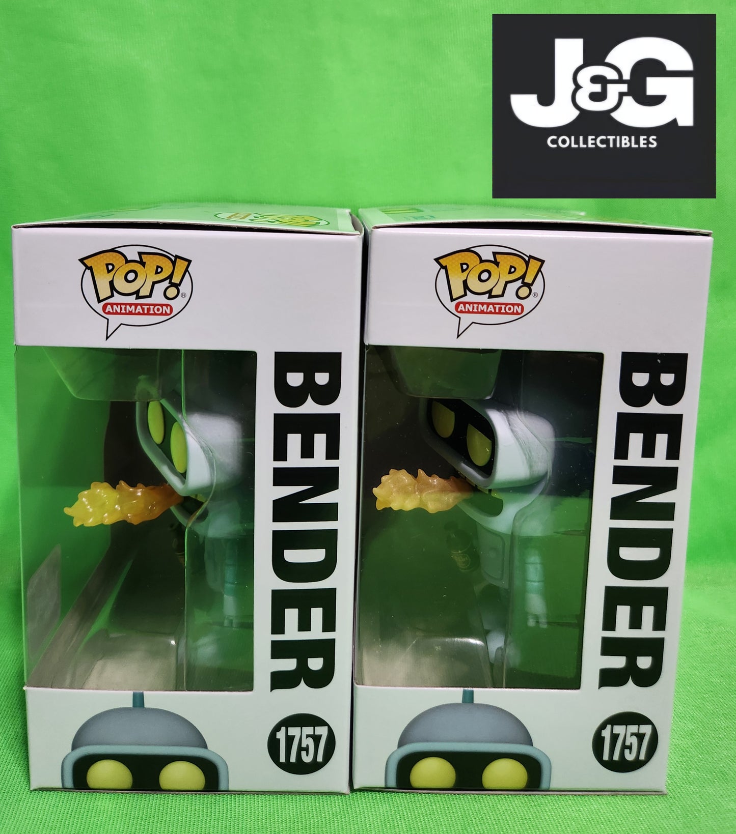 Funko Pop! Futurama Bender Chase And Common Set