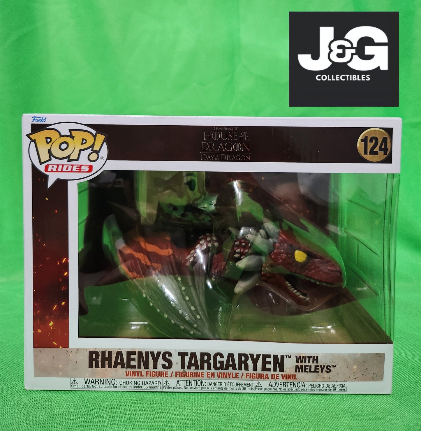 Funko POP! Rides House of the Dragon Rhaenys Targaryen With Meleys