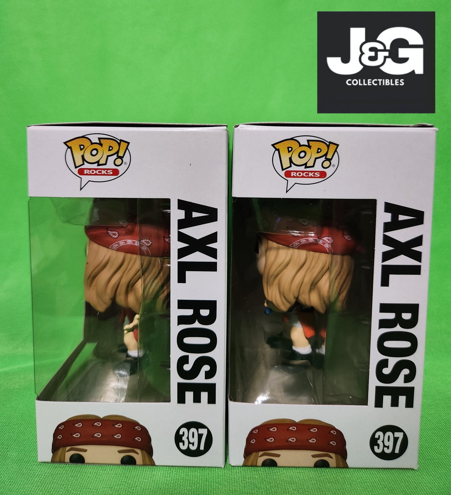 Funko Pop! Guns & Roses Axl Rose Chase And Common Set