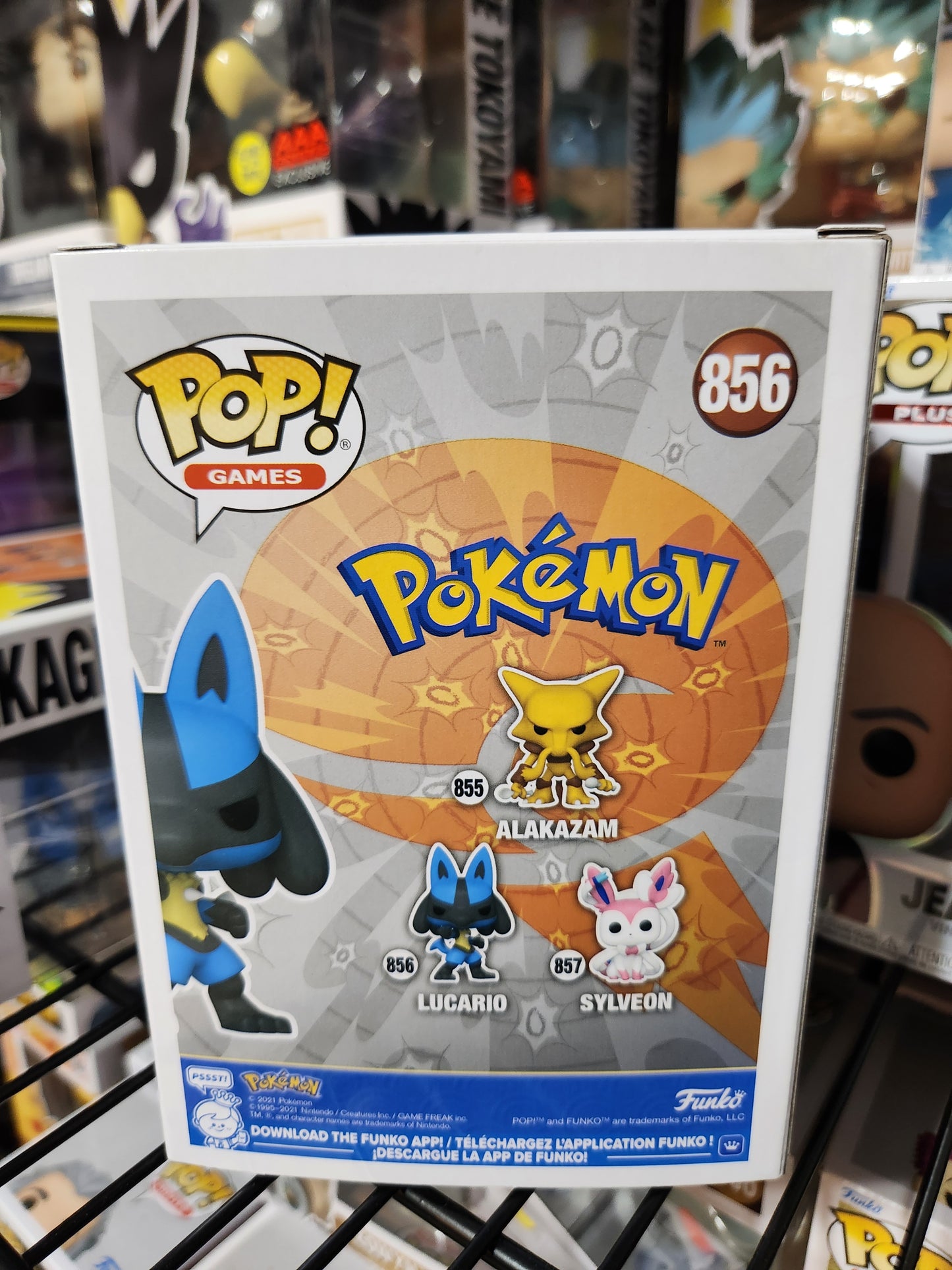 Funko Pop! Pokemon Lucario