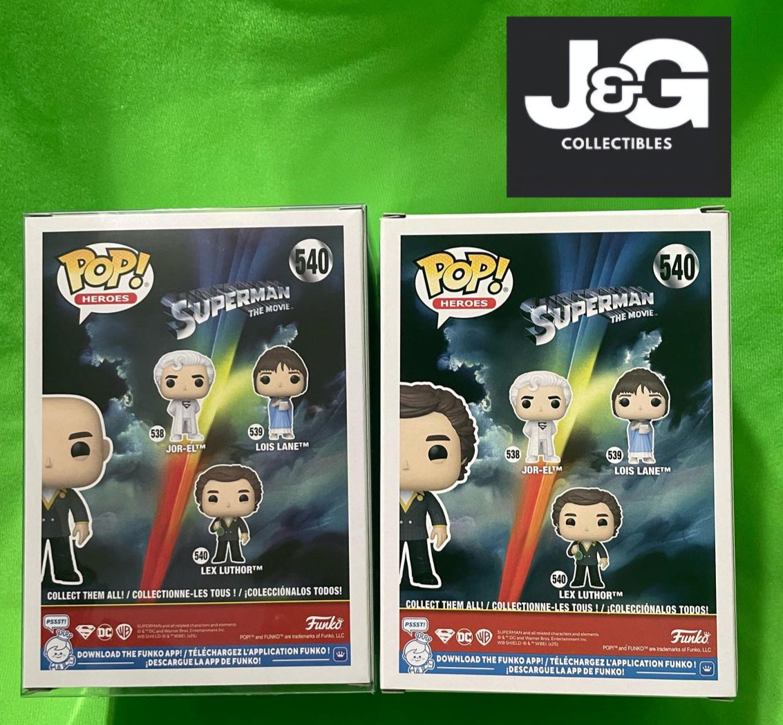 Funko Pop! DC Universe Lex Luthor Chase And Common Bundle