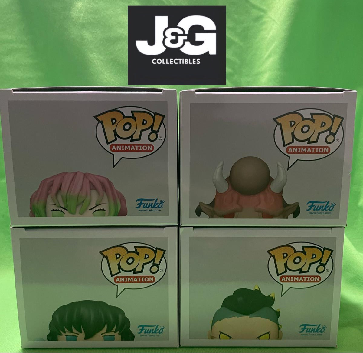 Funko Pop! Demon Slayer Wave 7 Set Of 4 Pops