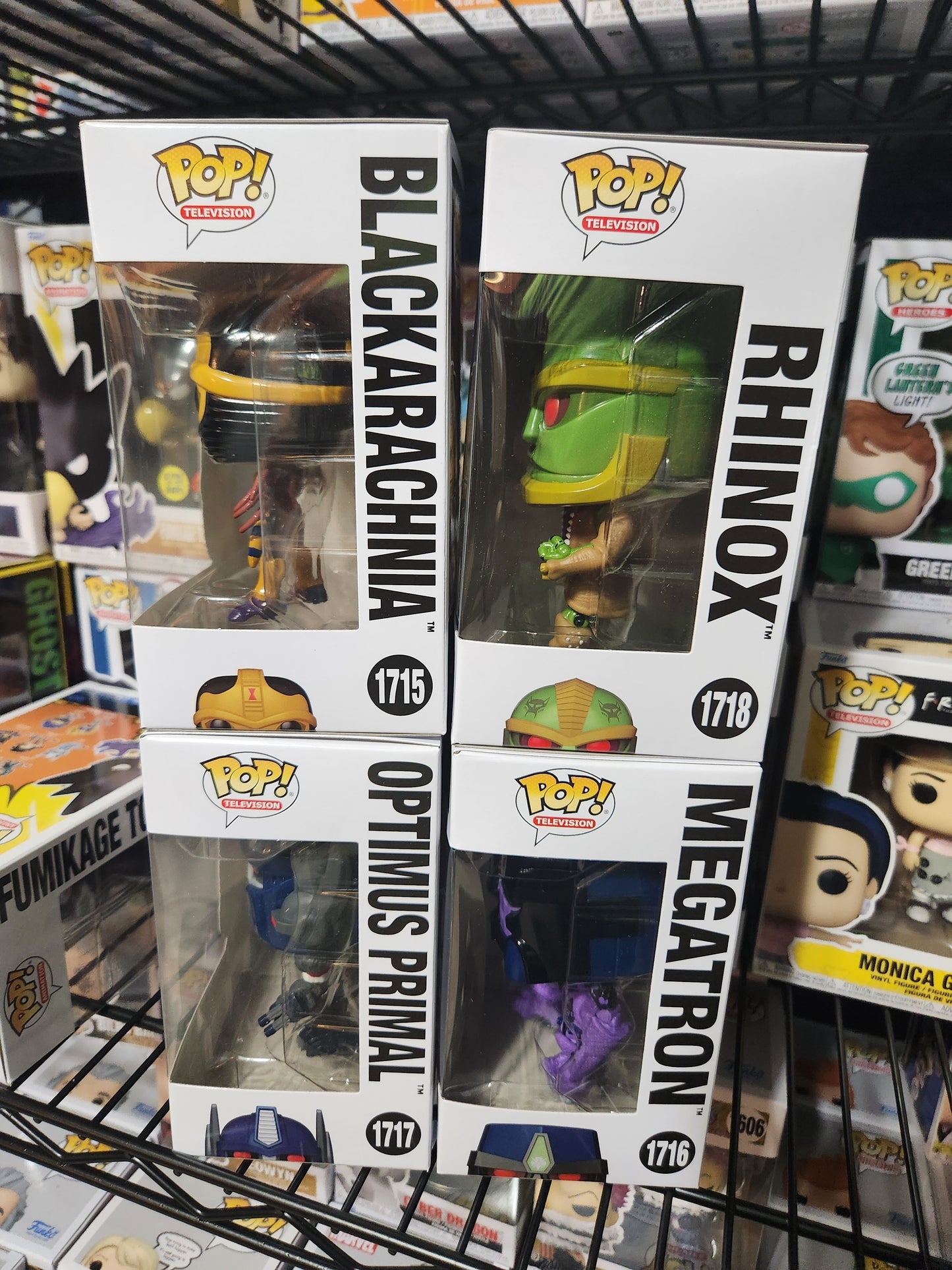 Funko Pop! Transformers Beast Wars Set Of 4 Pops