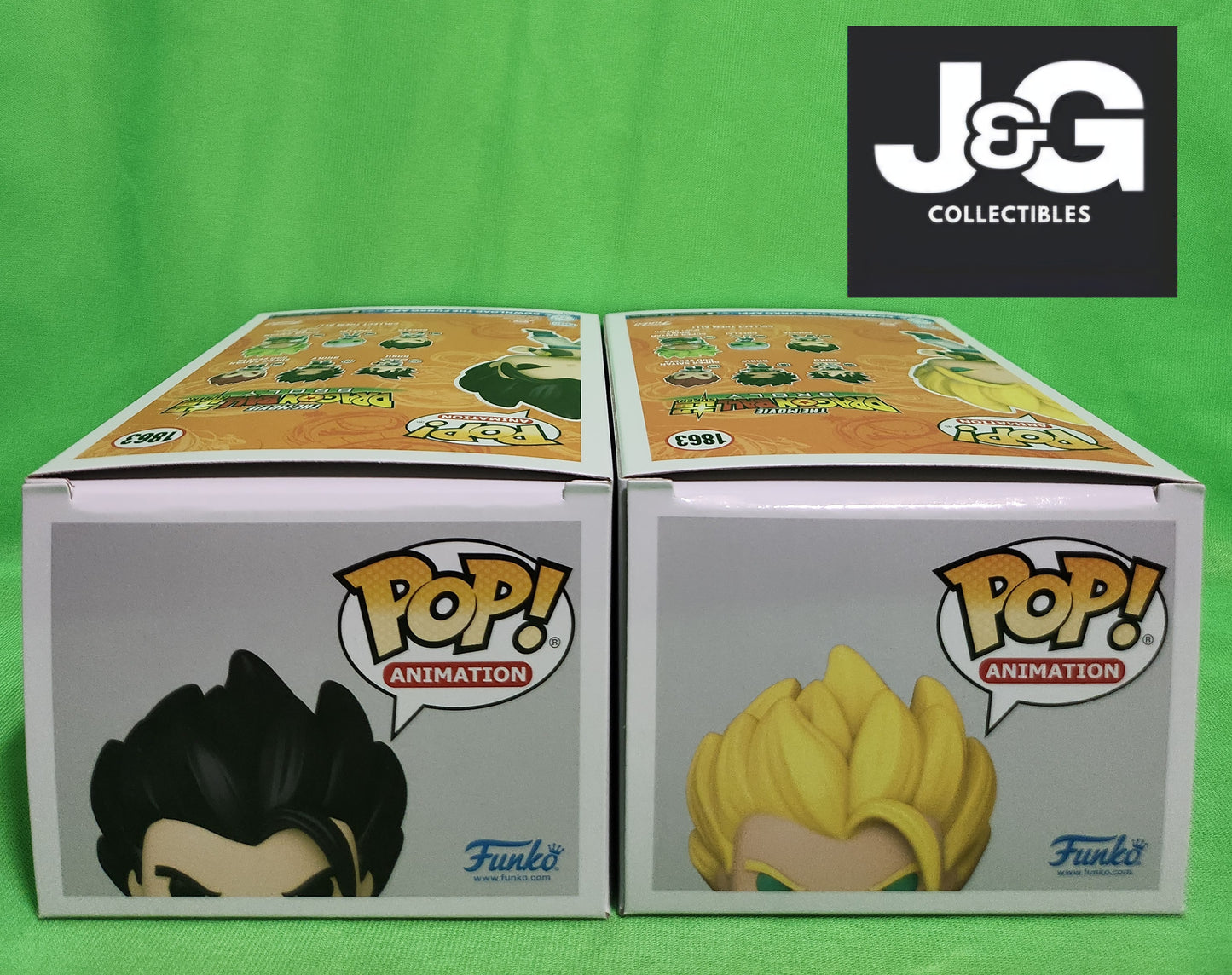 Funko Pop! Dragon Ball Suoer Broly Gogeta Chase and Common Set