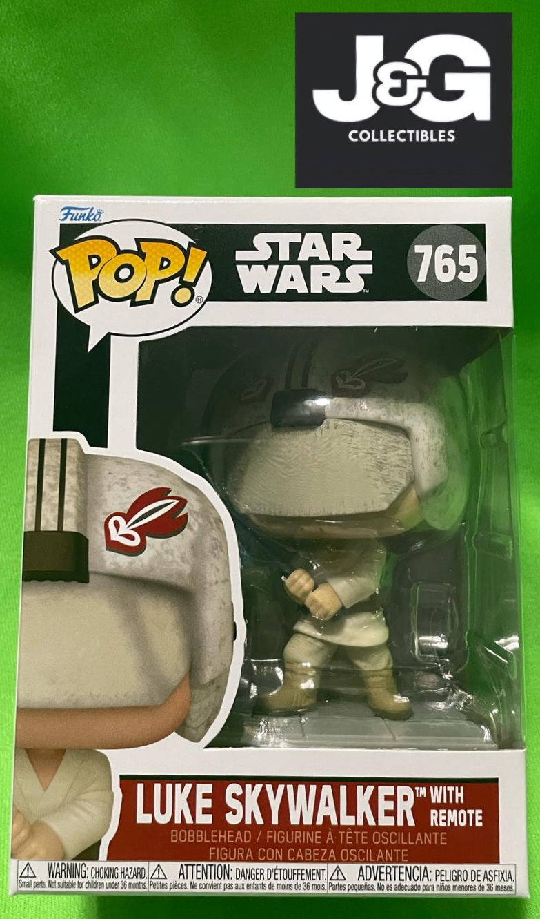 Funko Pop! Star Wars Luke Skywalker with Remote