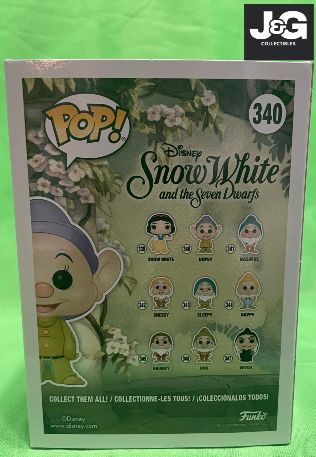 Funko Pop! Disney Snow White & The Seven Dwarfs Dopey