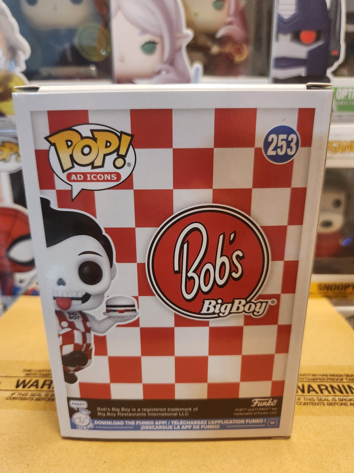 Funko POP! Ad Icons Bob's Big Boy Skull Bob
