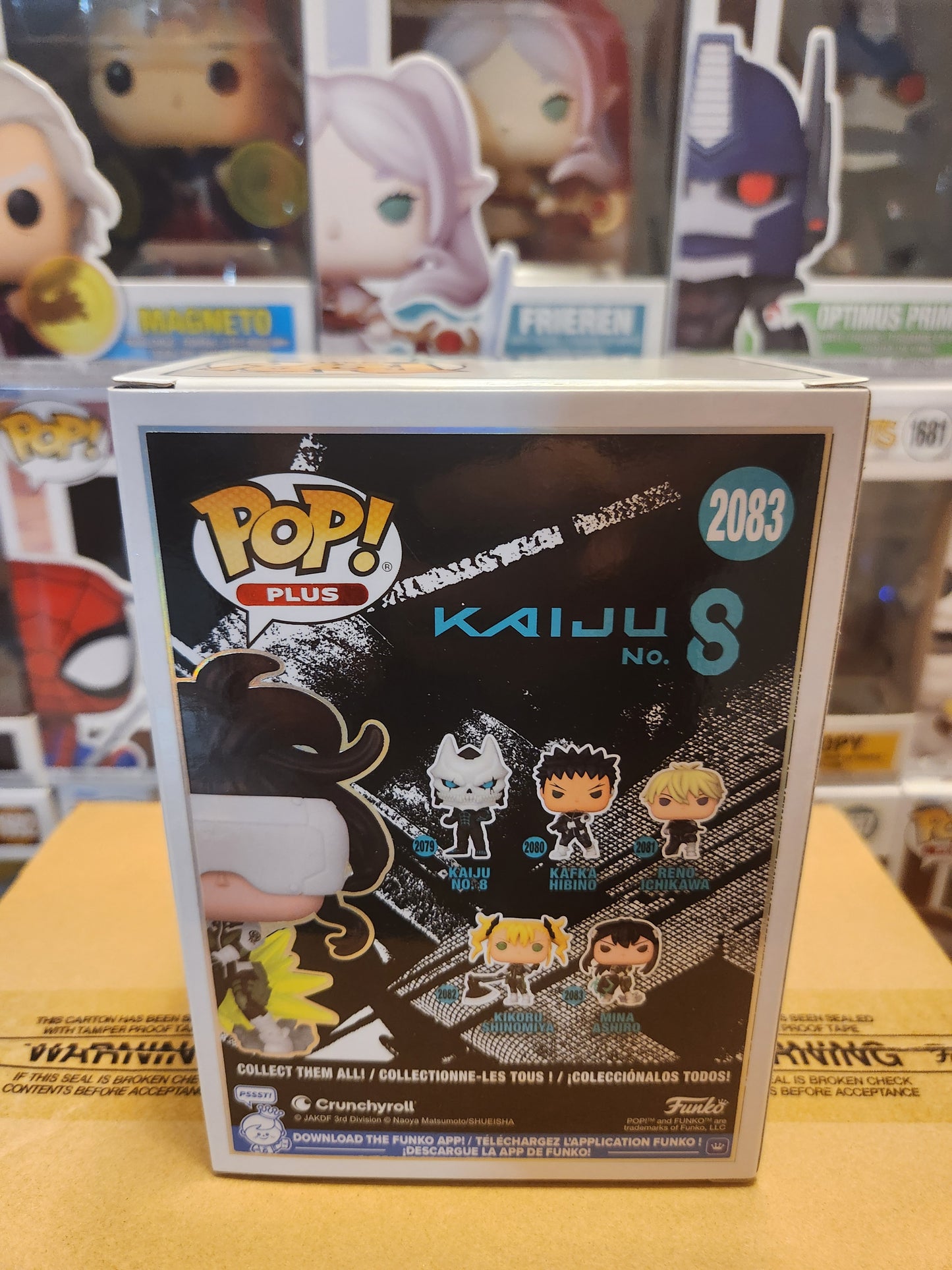 Funko Pop! Plus Kaiju No. 8 Mina Ashiro Chase