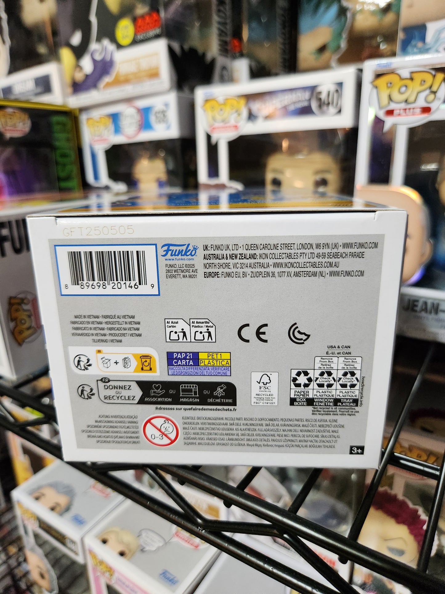 Funko Pop! Sonic the Hedgehog Sonic with Ring