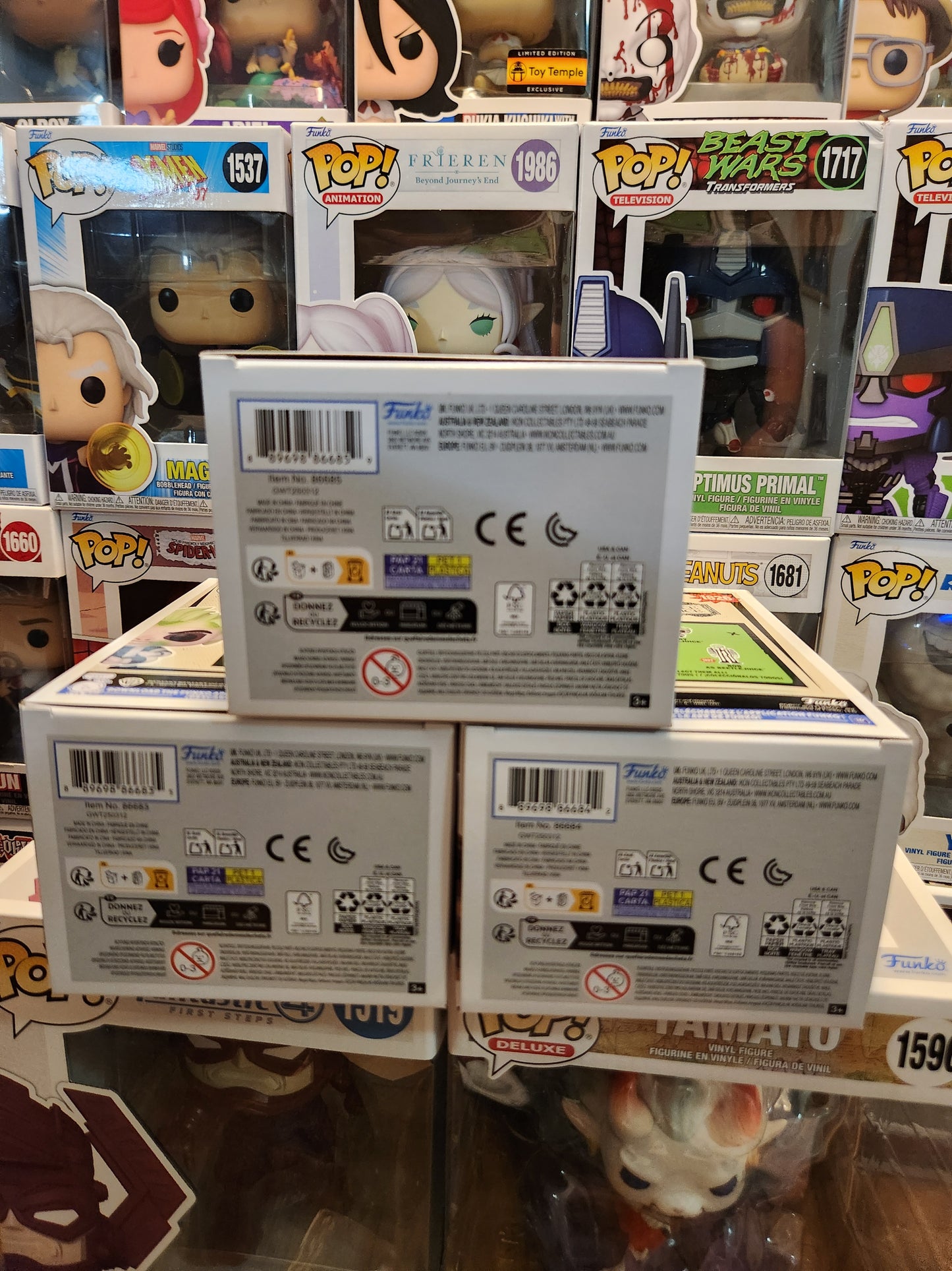 Funko Pop! Beetlejuice 2 Set Of 3 Pops