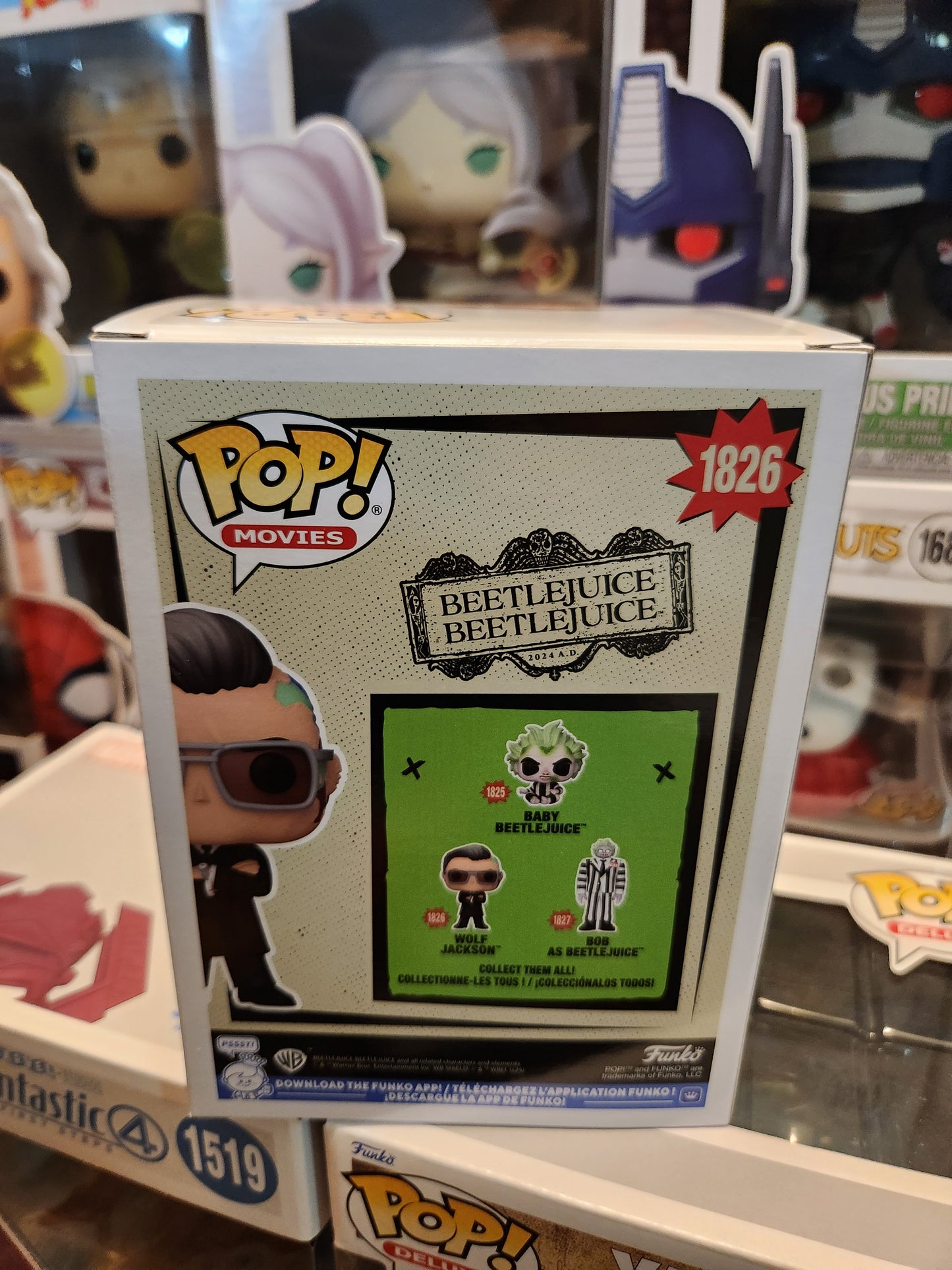 Funko Pop! Beetlejuice Wolf Jackson Glow