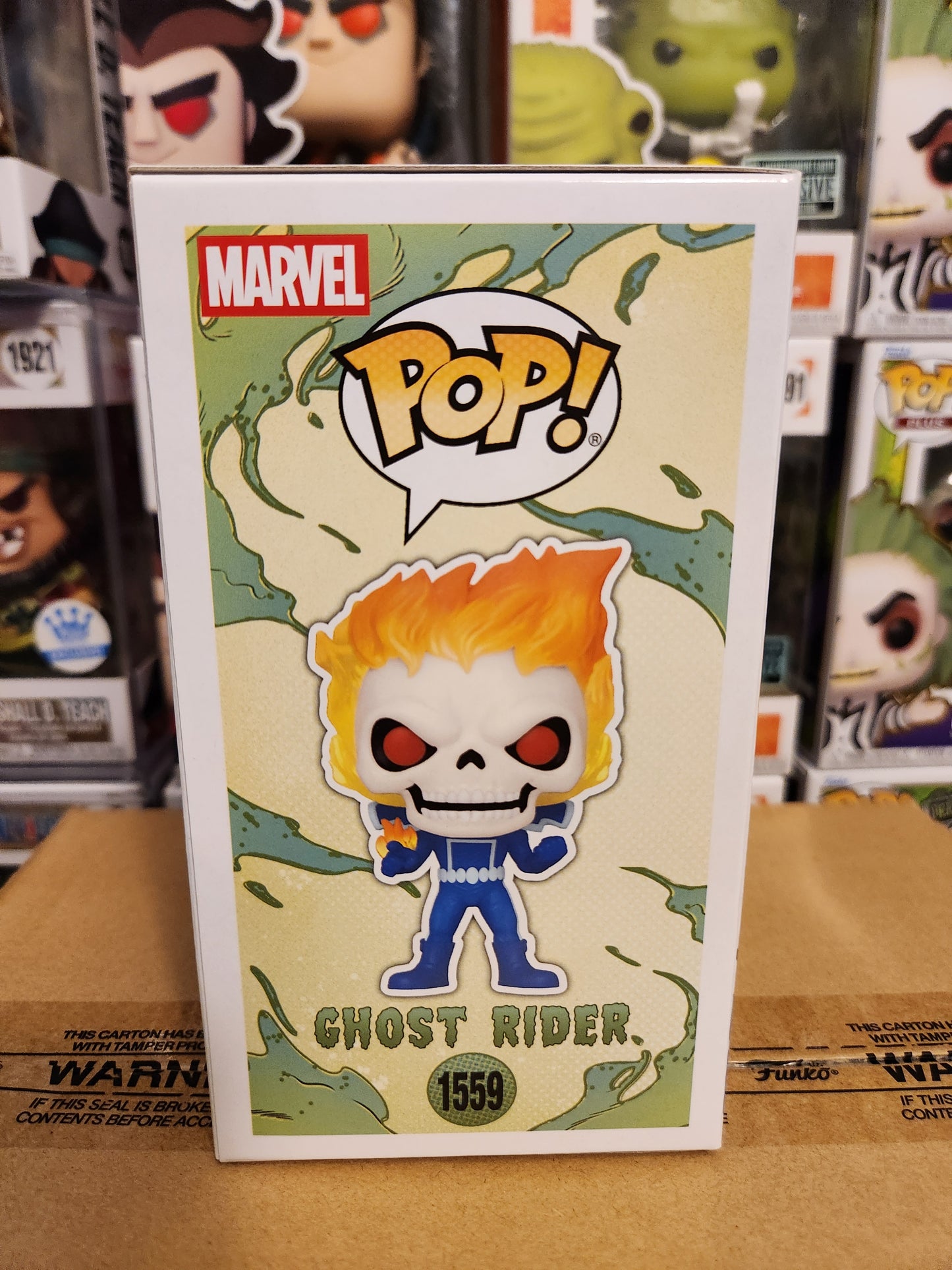Funko Pop! Marvel Strange Tales Ghost Rider Glow Exclusive