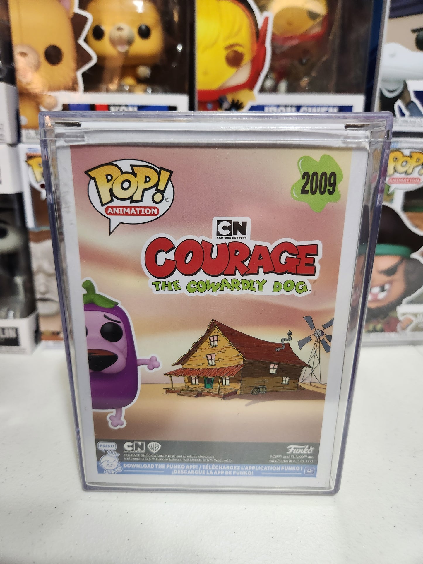 Funko Pop! Courage the Cowardly Dog The Great Eggplant Limited Edition 5000 pc