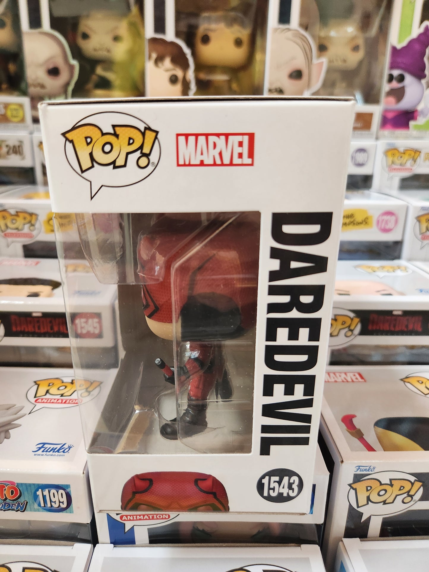 Funko Pop! Daredevil Born Again Daredevil With Nunchuks