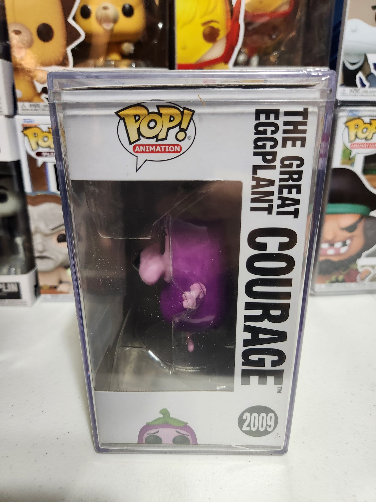 Funko Pop! Courage the Cowardly Dog The Great Eggplant Limited Edition 5000 pc