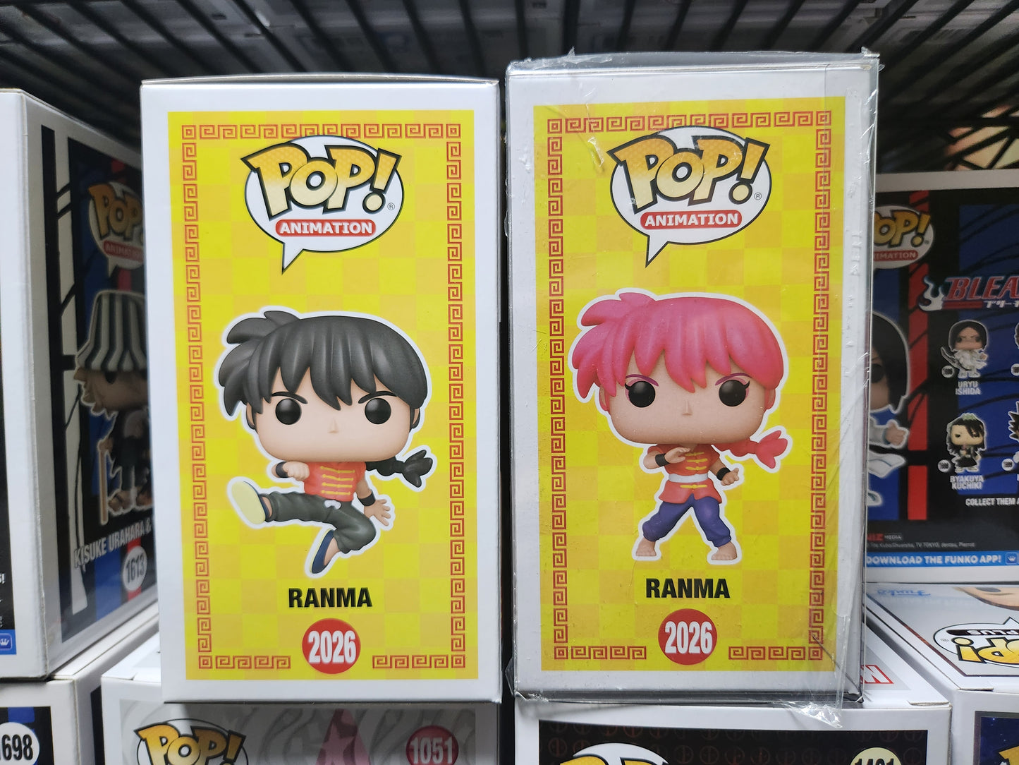 Funko Pop! Ranma 1/2 Ranma Chase And Common Bundle