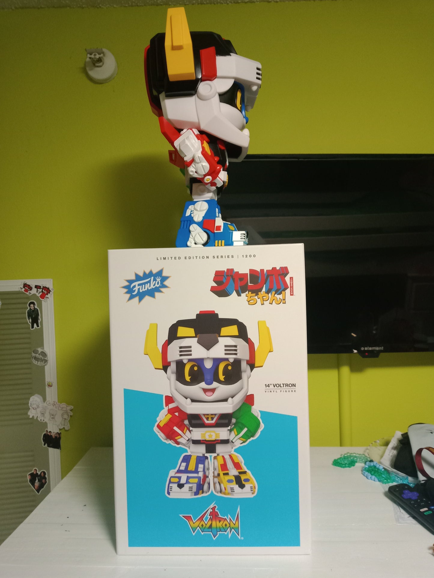 Funko Pop! Jumbo Chan Voltron! 14'' Vinyl Limited Edition 1 OF 1200 Made