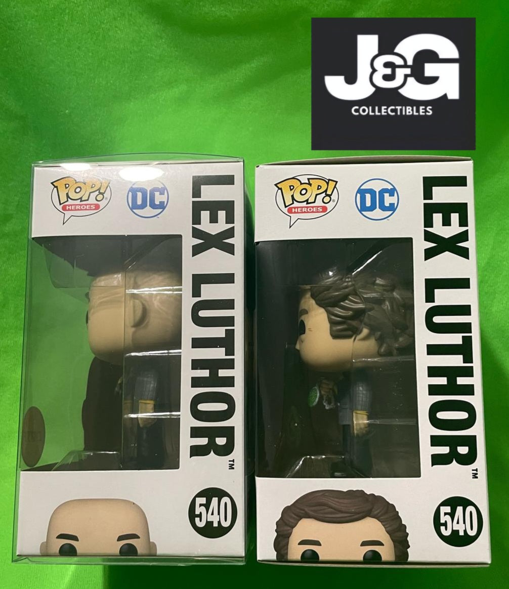 Funko Pop! DC Universe Lex Luthor Chase And Common Bundle
