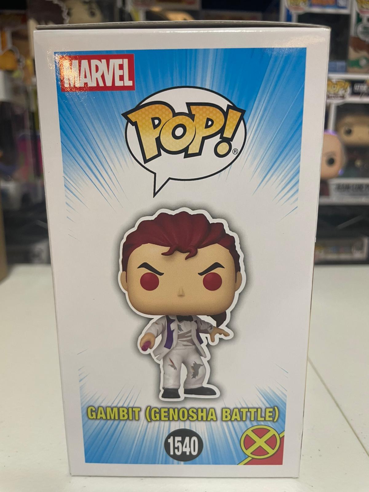 Funko Pop! Marvel Gambit Genosha Battle Exclusive