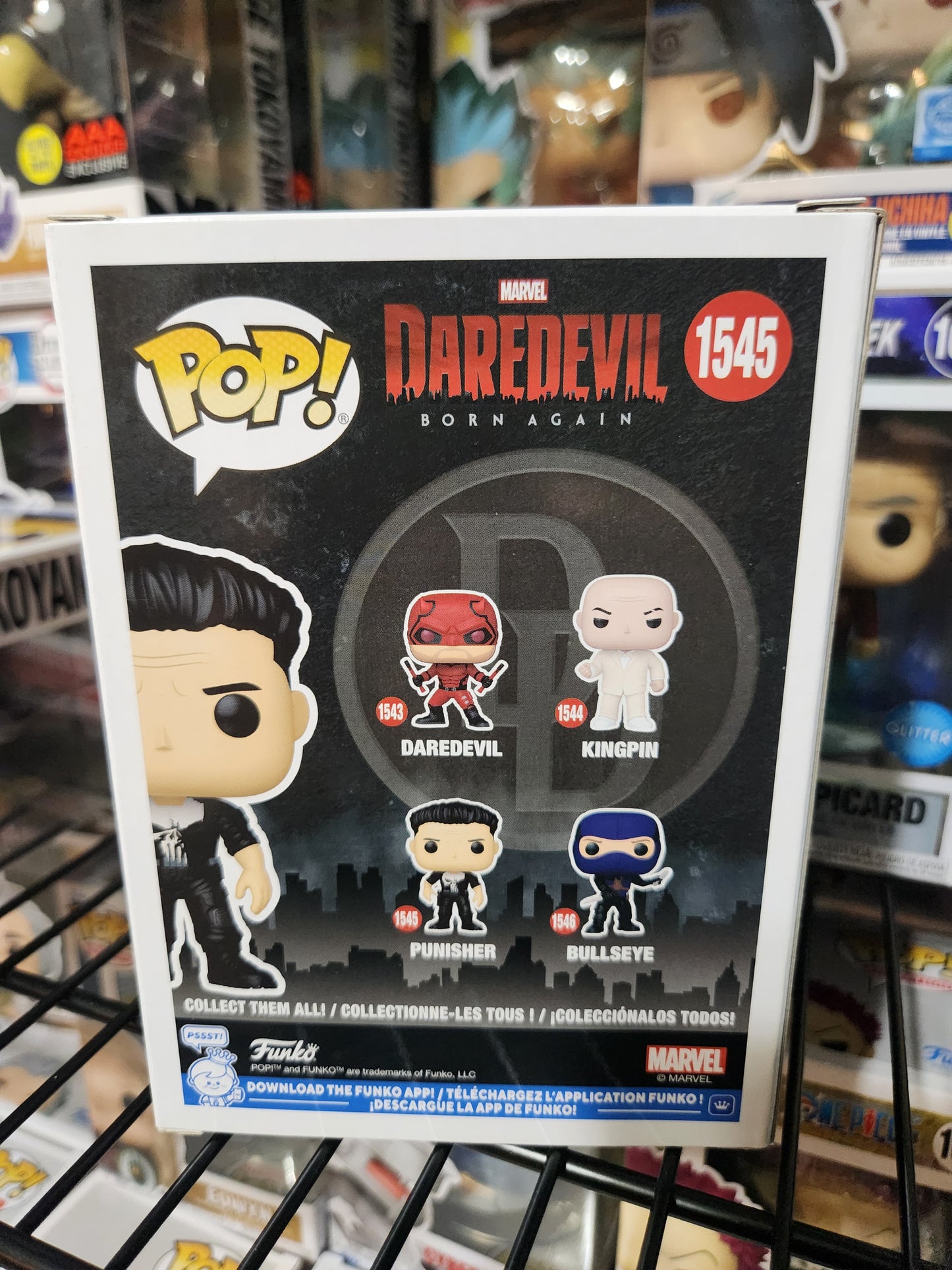Funko Pop! Daredevil Born Again Punisher