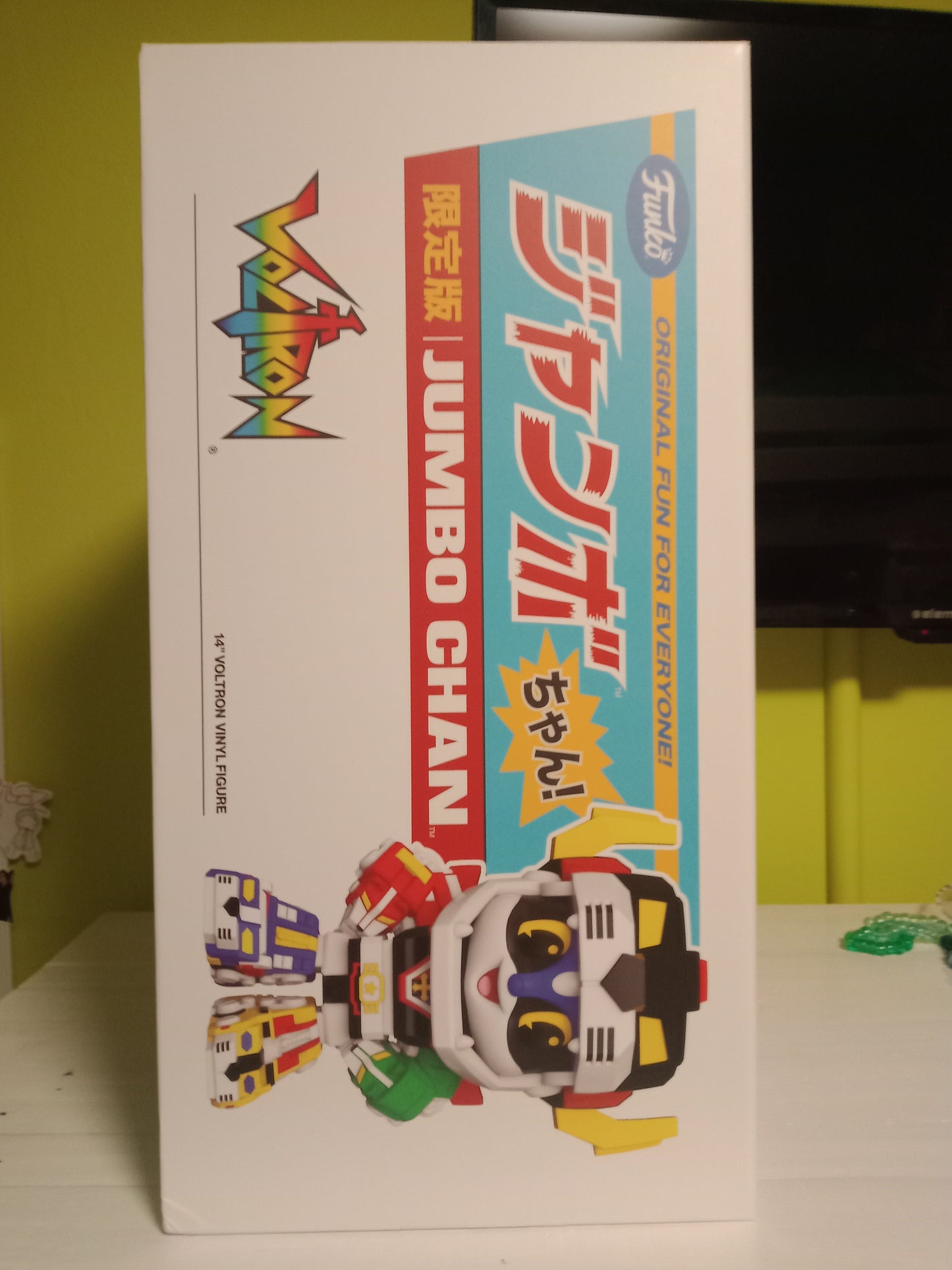 Funko Pop! Jumbo Chan Voltron! 14'' Vinyl Limited Edition 1 OF 1200 Made