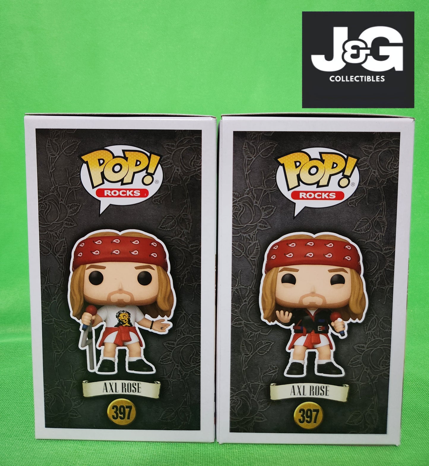 Funko Pop! Guns & Roses Axl Rose Chase And Common Set