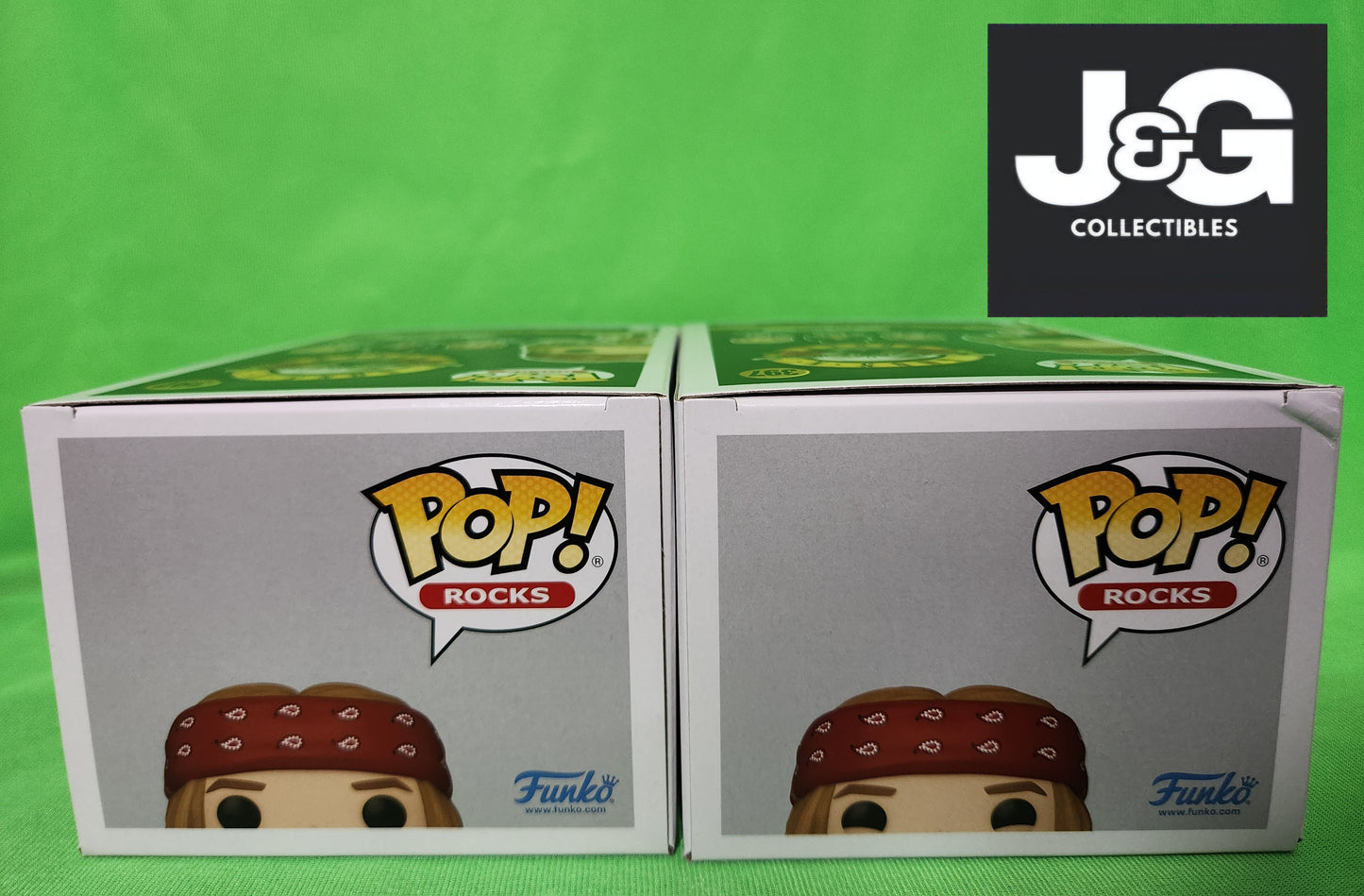 Funko Pop! Guns & Roses Axl Rose Chase And Common Set