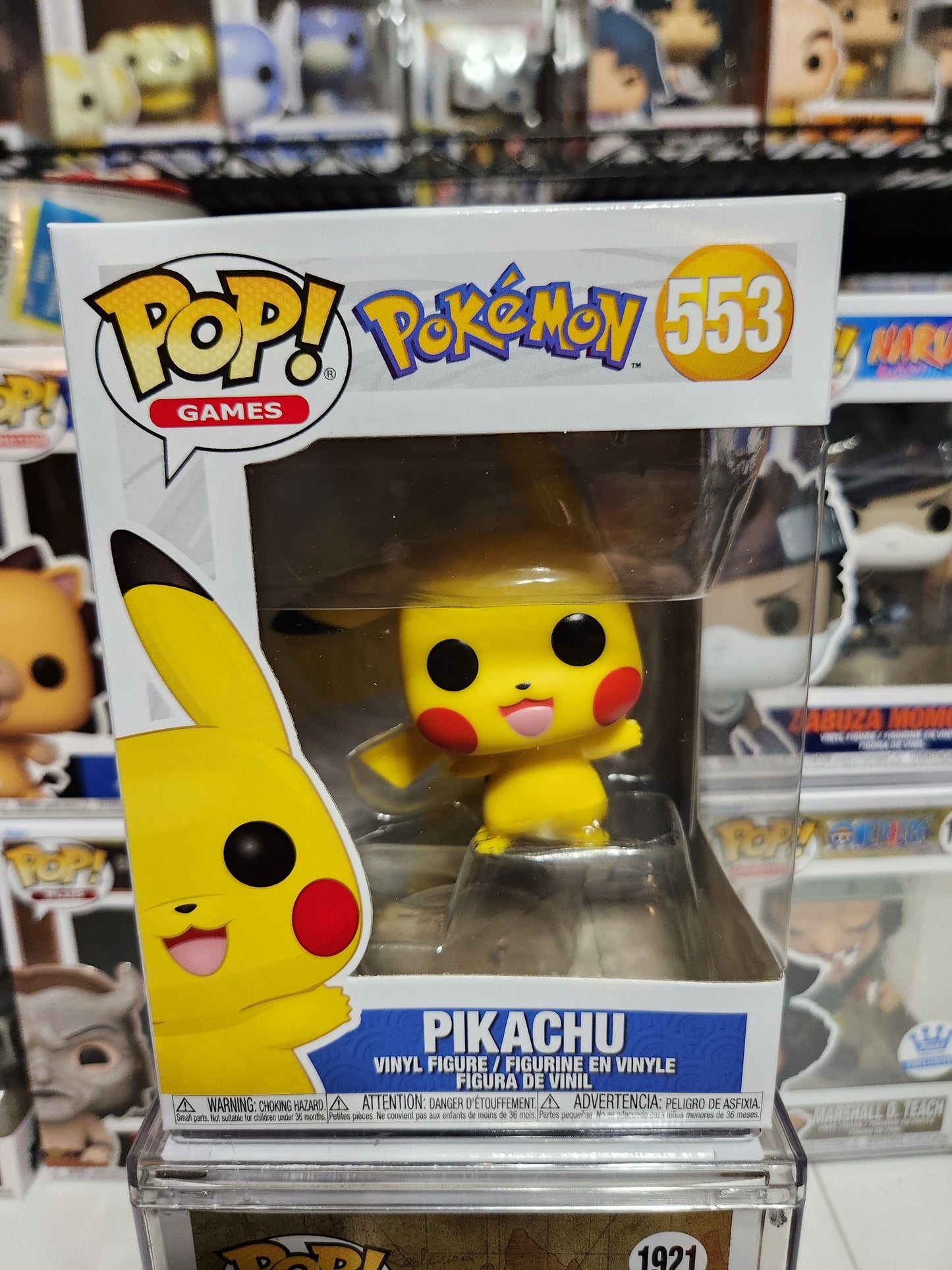 Funko Pop! Pokemon Pikachu (waving)