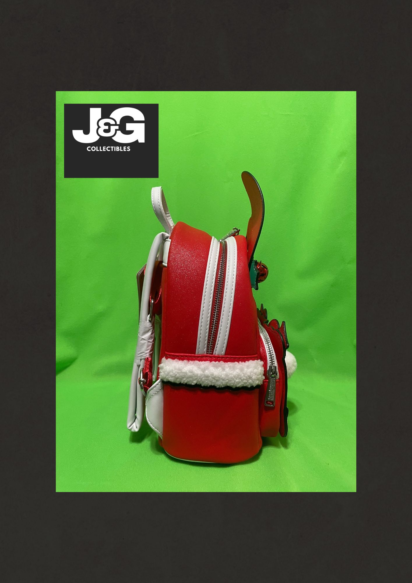 Loungefly My Melody Holiday Bell Winter Mini Backpack