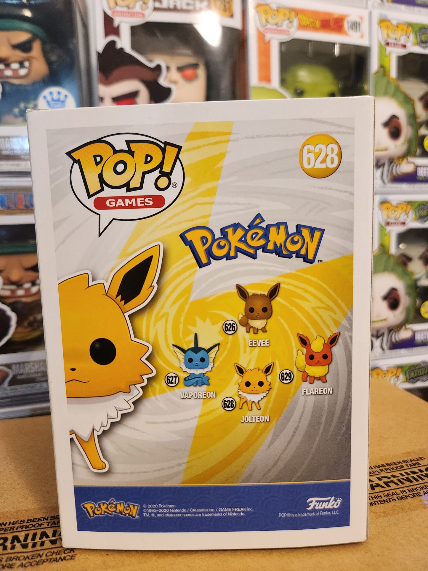 Funko Pop! Pokemon Jolteon